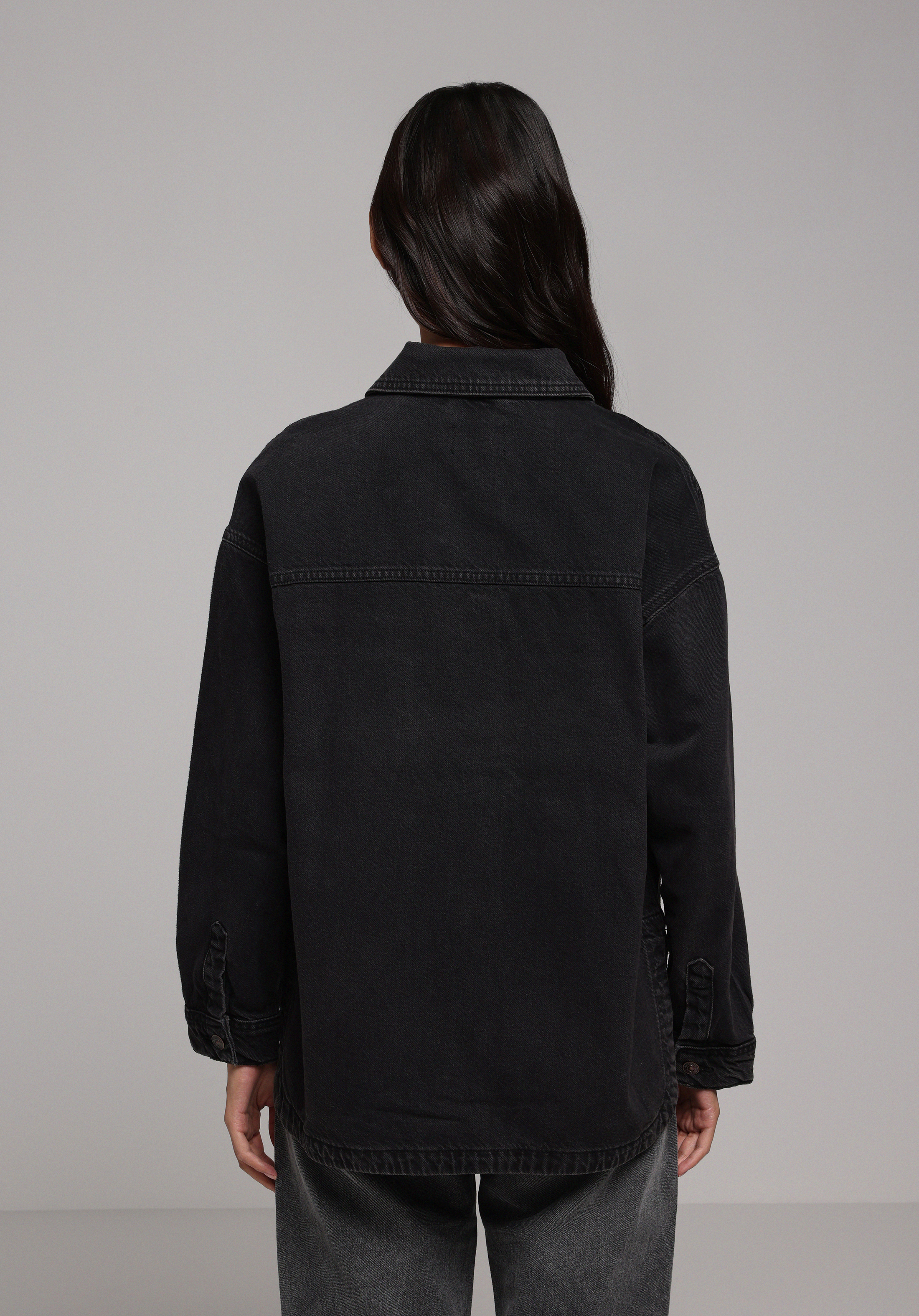 ЖЕНЩИНЫ - COLIN'S Женская Рубашка Антрацитовая Regular