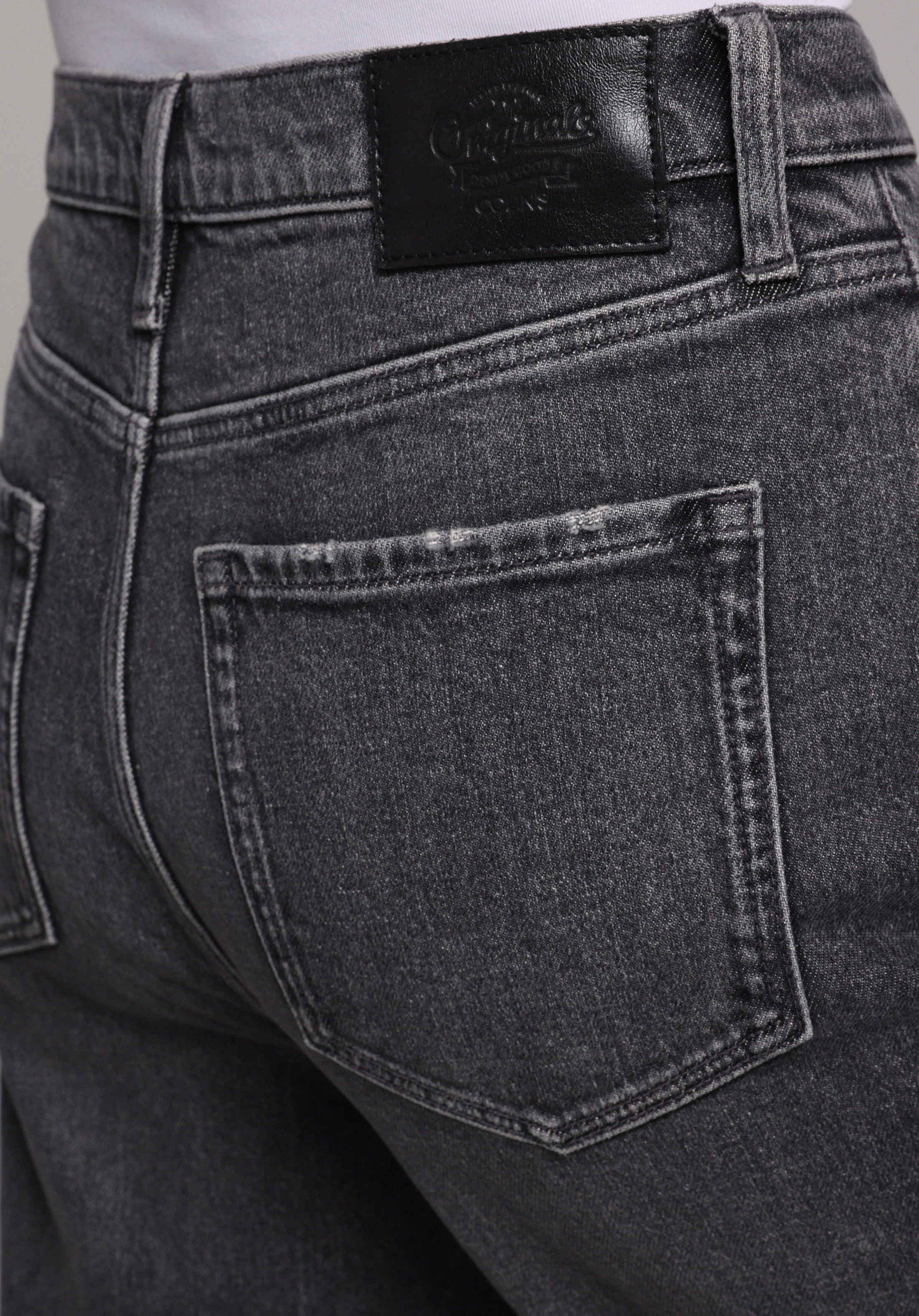 Mom Fit   Kadın Siyah Jean Pantolon