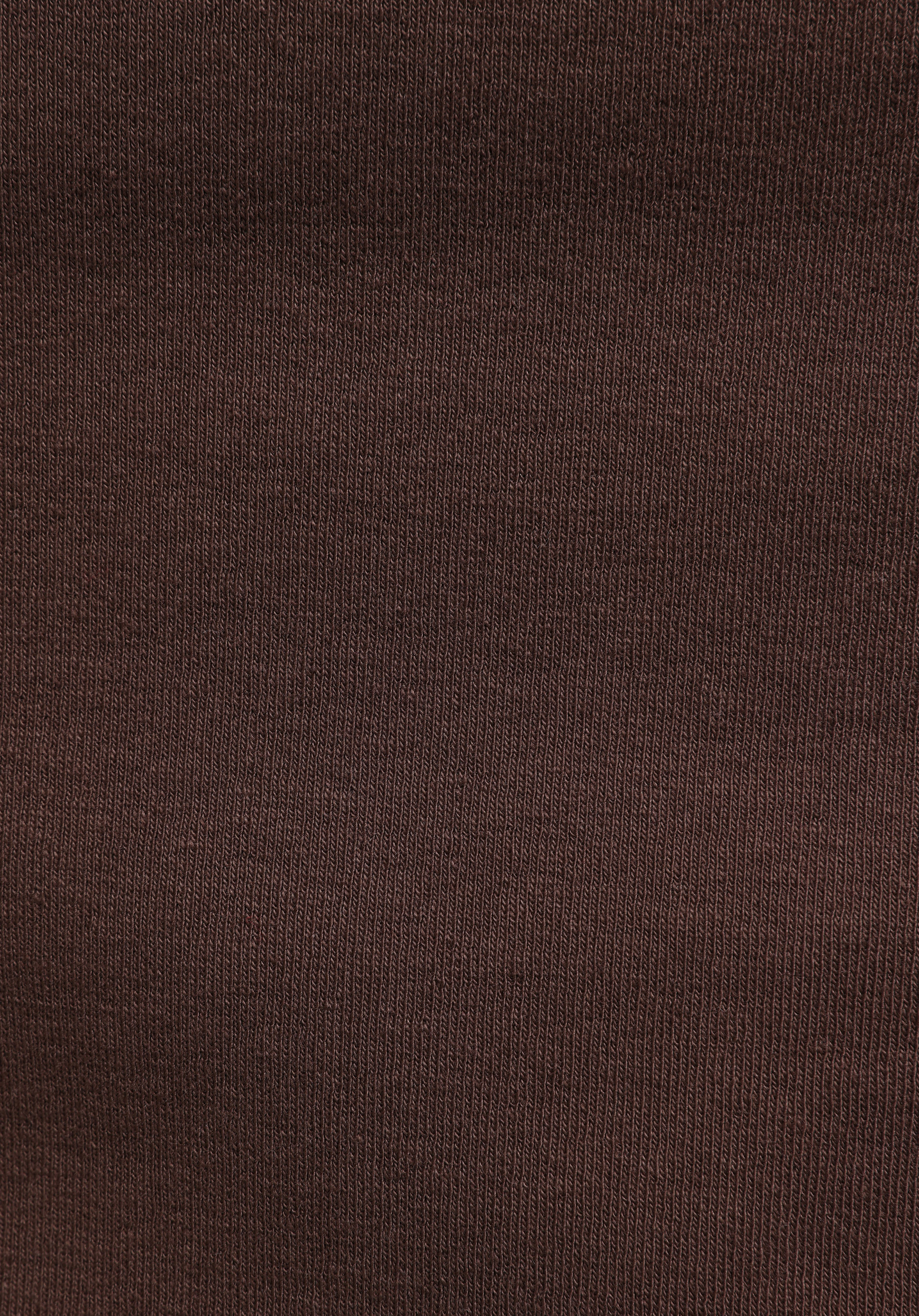 Slim Fit Yuvarlak Yaka Baskılı Kadın Kahverengi Kısa Kol Tişört