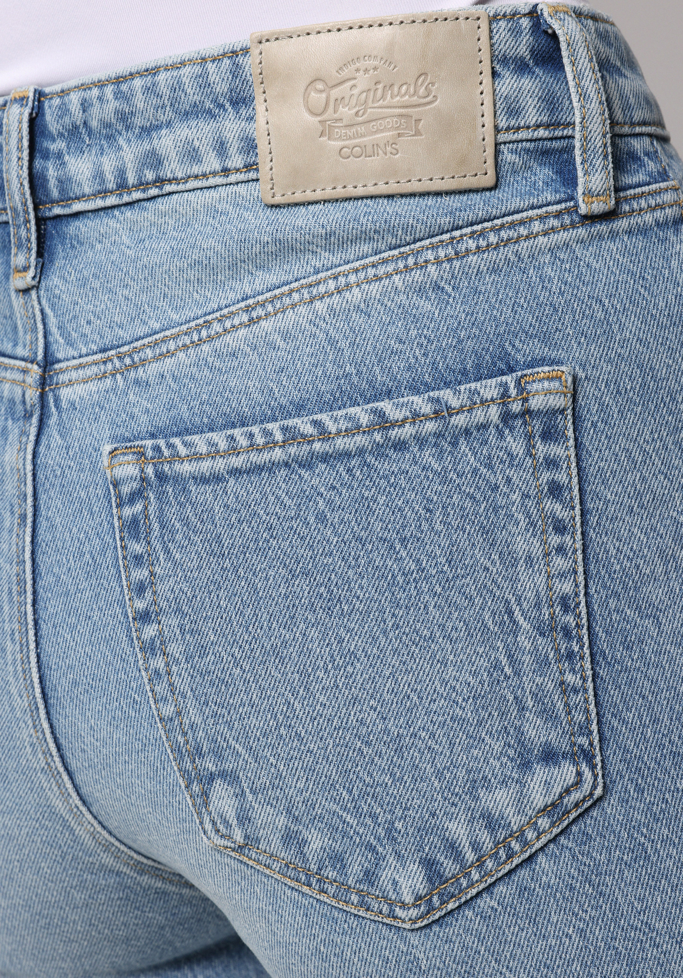 Regular Fit   Kadın Light İndigo Denim Jean Pantolon