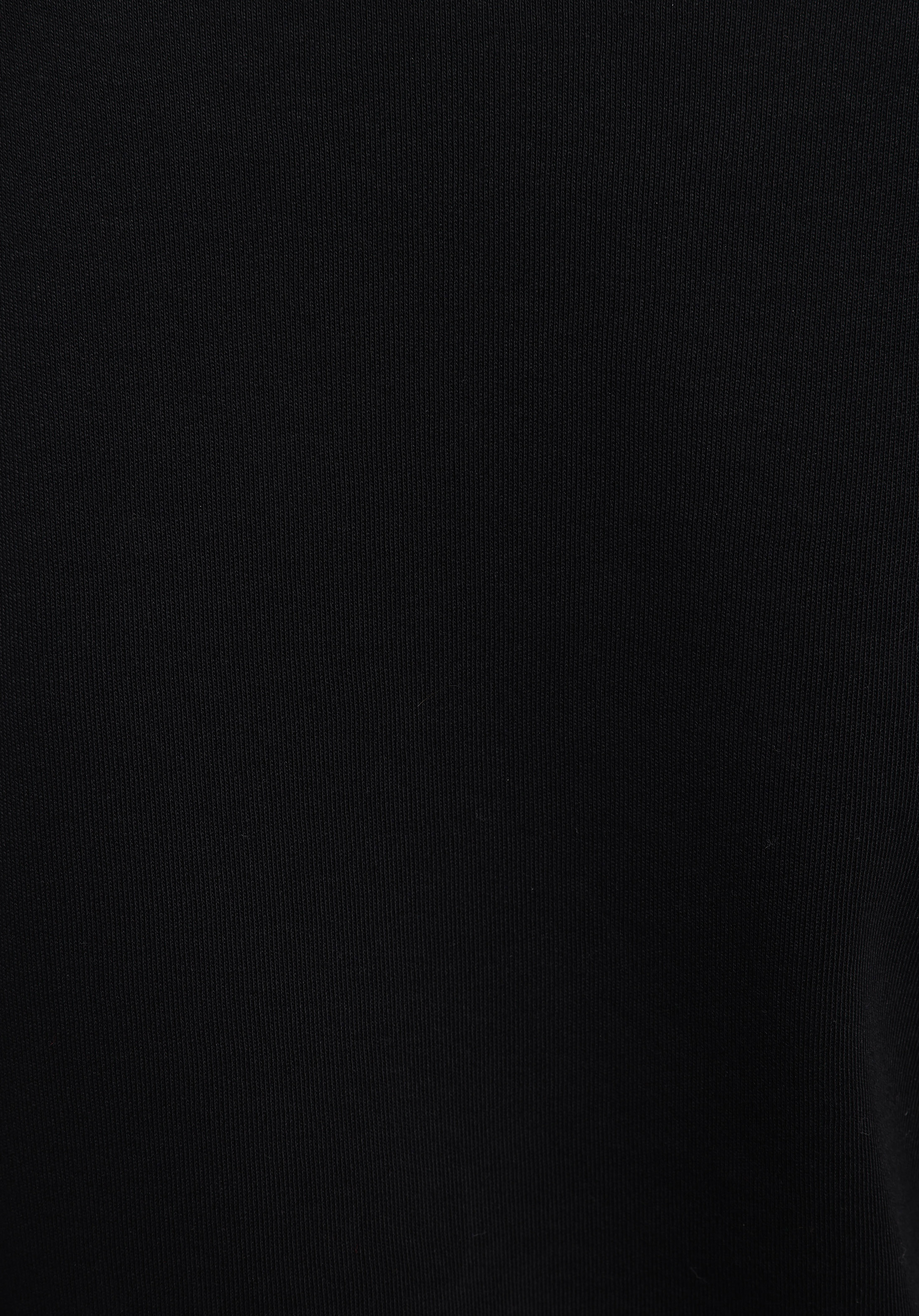 Slim Fit Yuvarlak Yaka Düz Kadın Siyah Kısa Kol Tişört