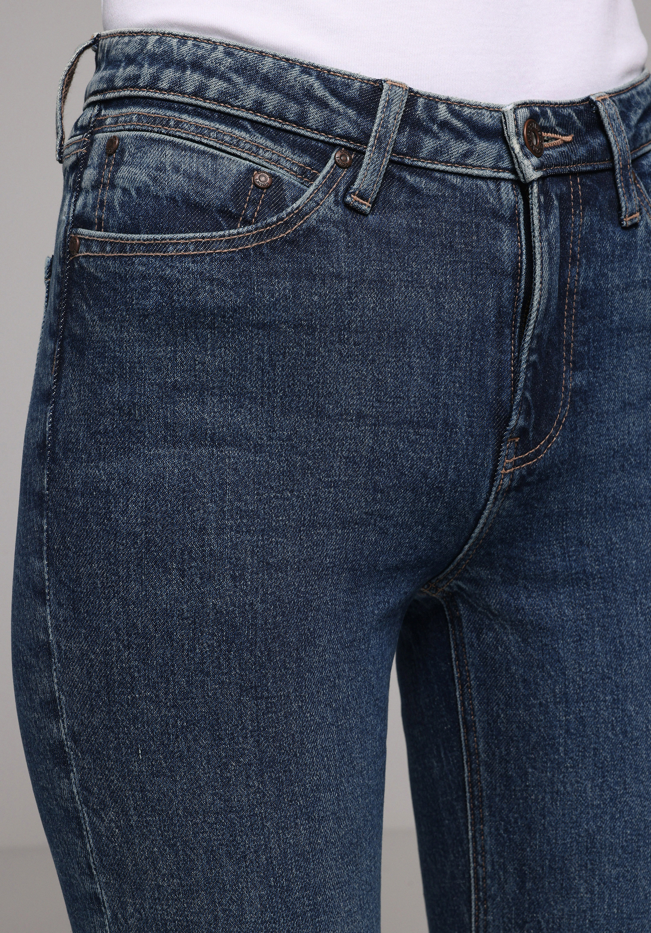 Slim Fit   Kadın İndigo Jean Pantolon