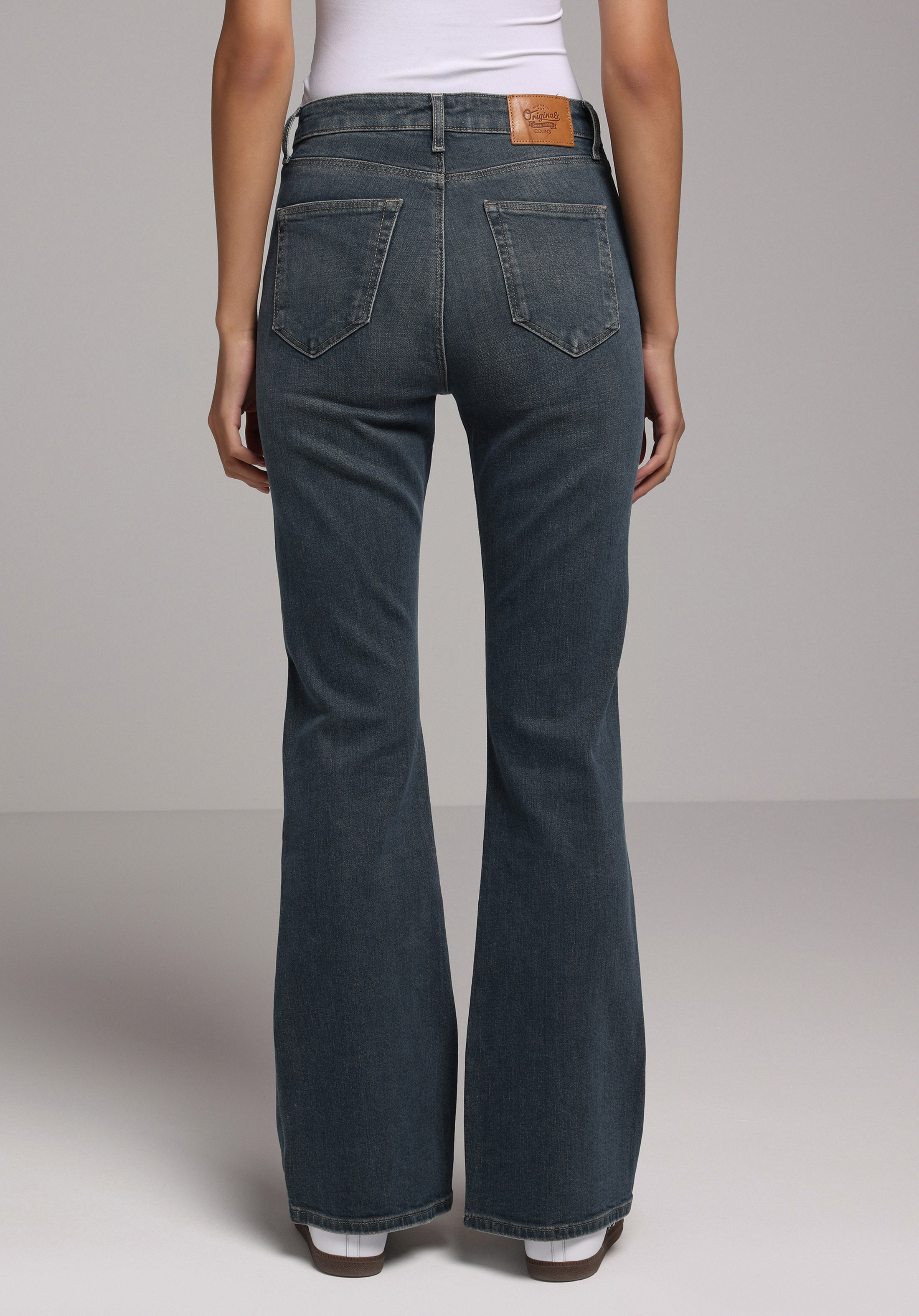 Regular Fit   Kadın Yeşil Jean Pantolon