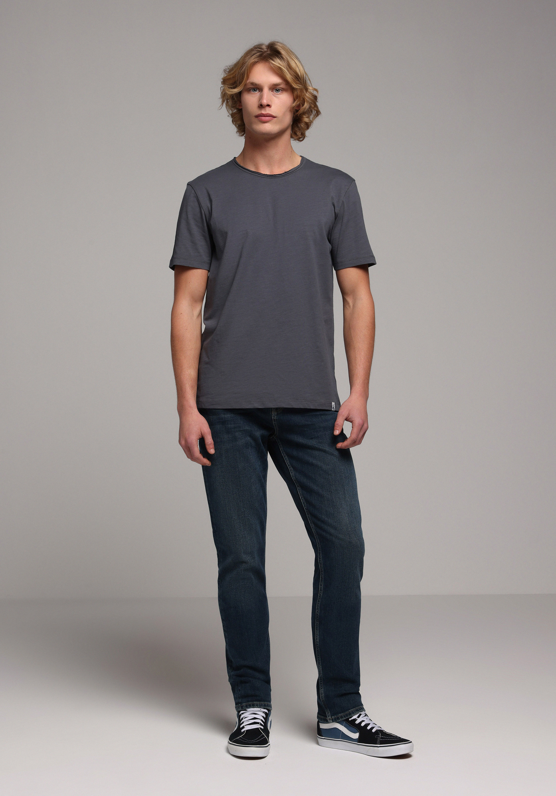 Straight Fit   Erkek Koyu İndigo Jean Pantolon