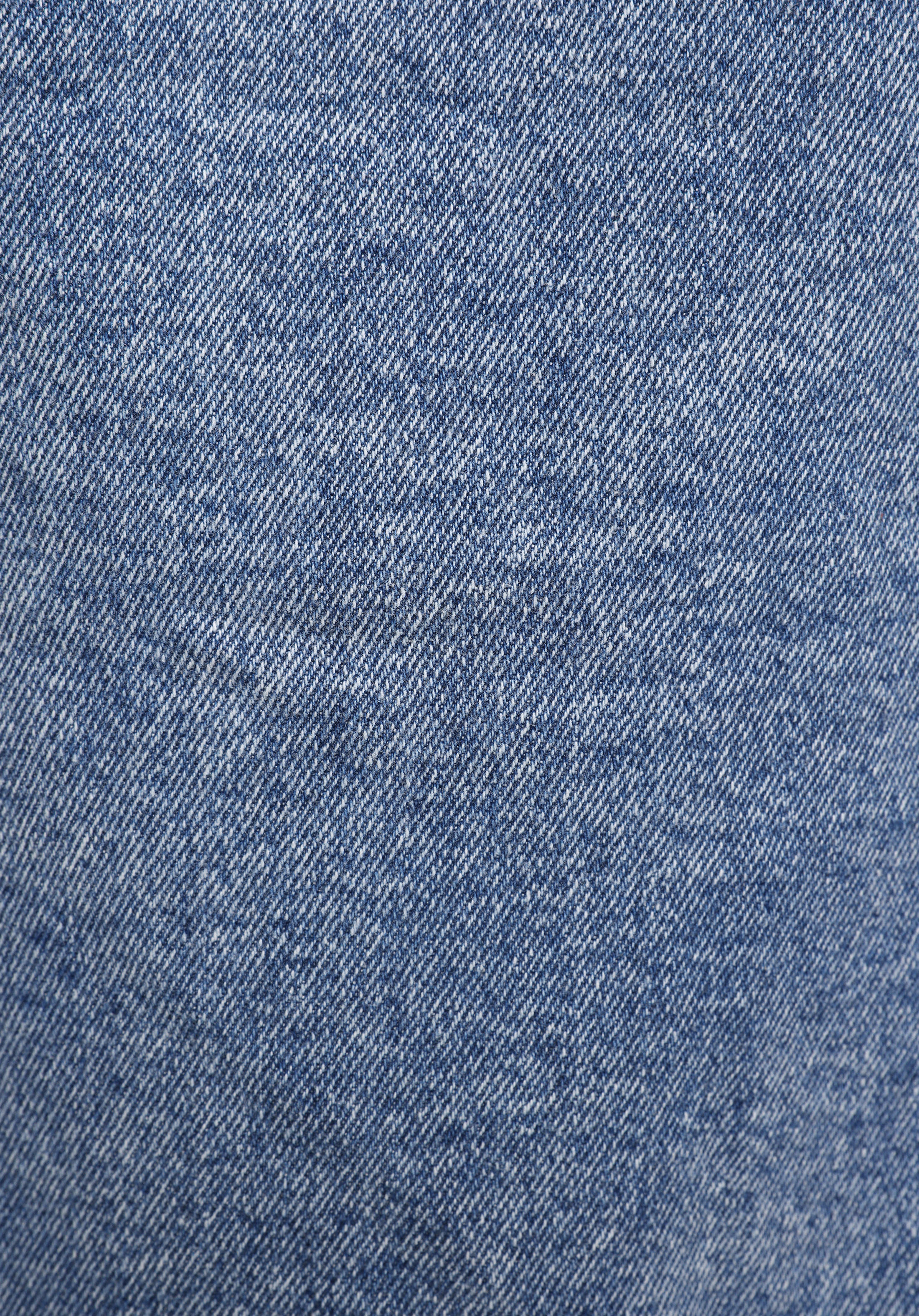 Slim Fit Klasik Yaka Düz Kadın Light İndigo Denim Shacket