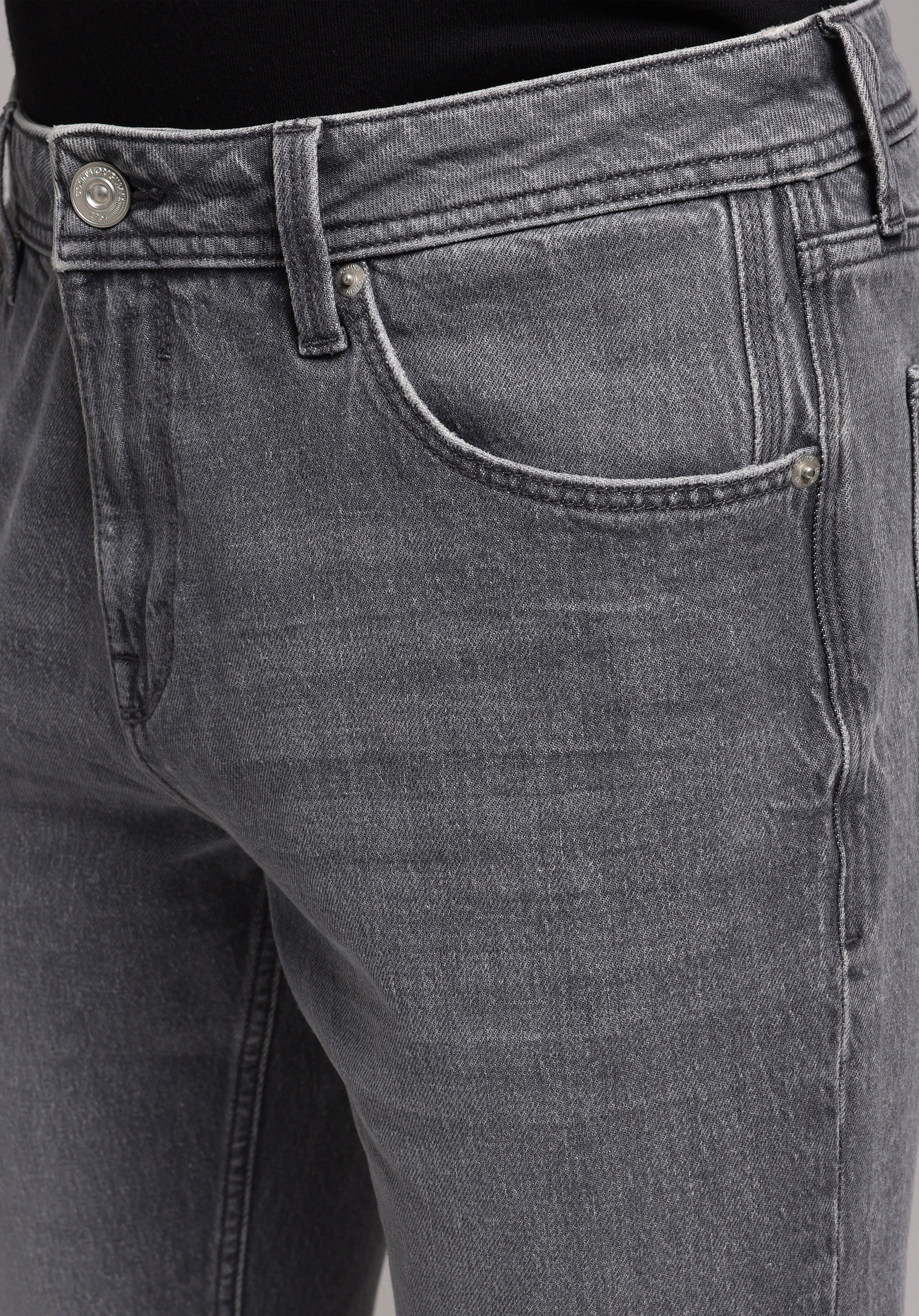 Regular Fit   Erkek Antrasit Jean Pantolon