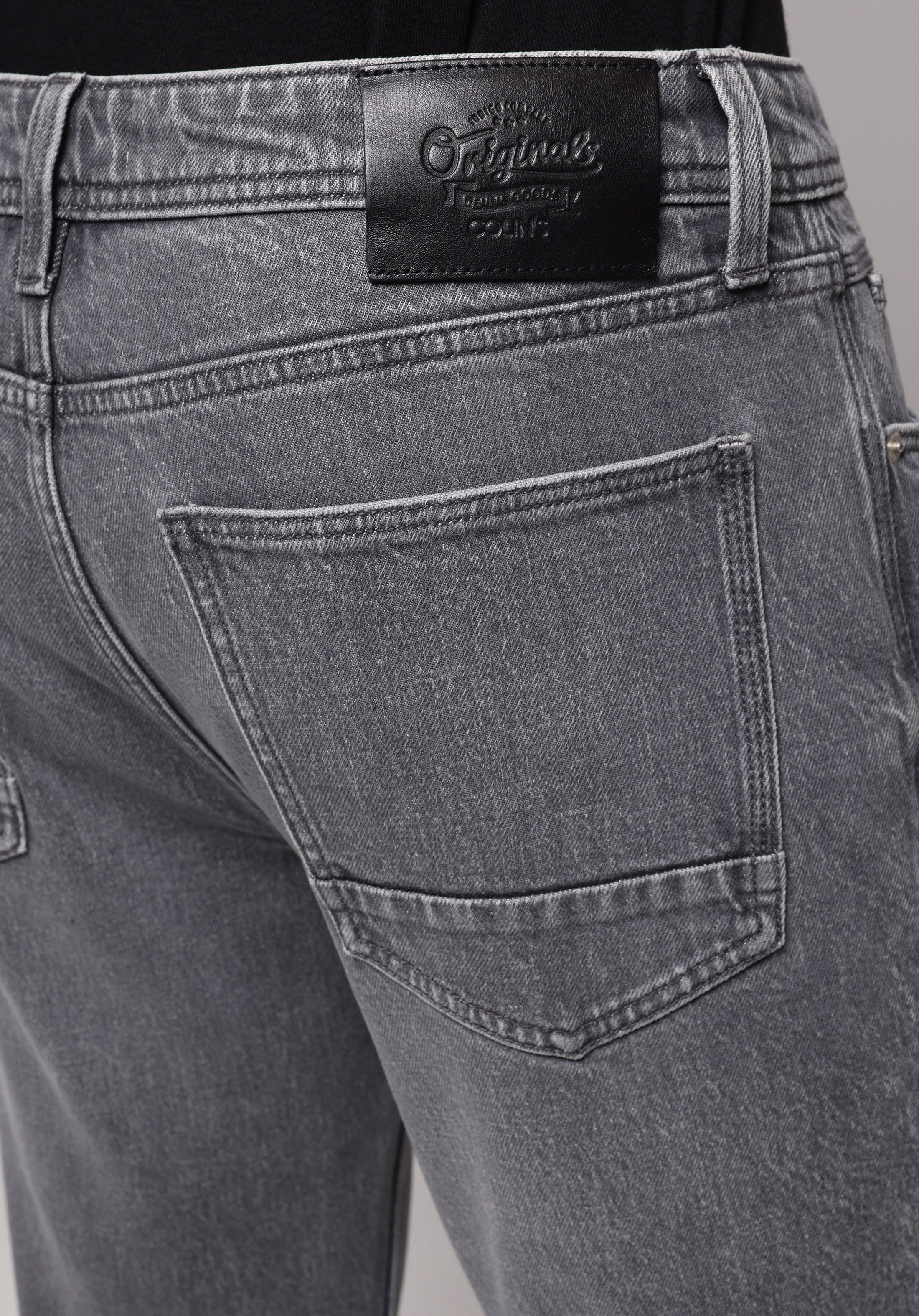 Regular Fit   Erkek Antrasit Jean Pantolon