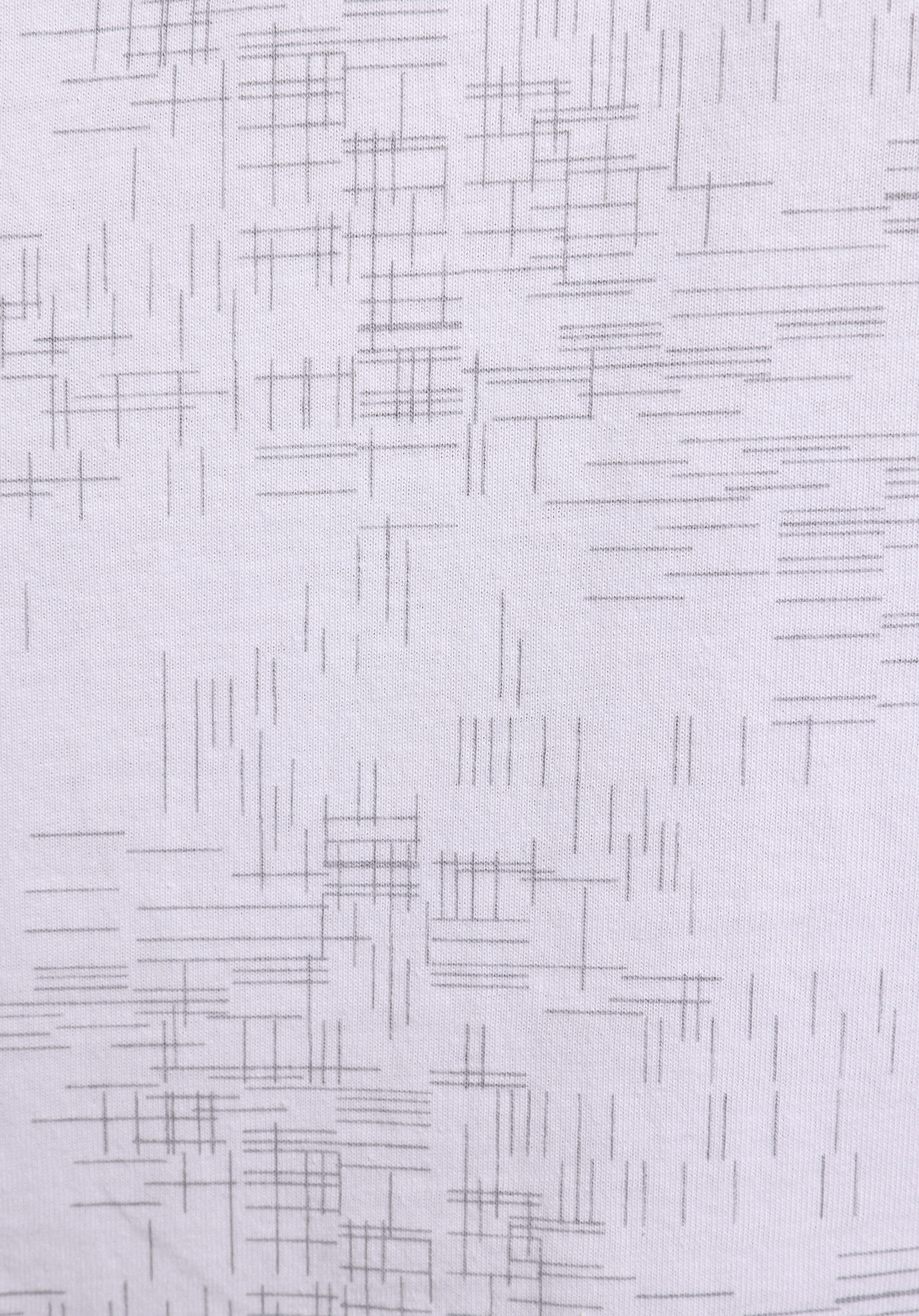 Regular Fit Yuvarlak Yaka Baskılı Erkek Beyaz Kısa Kol Tişört