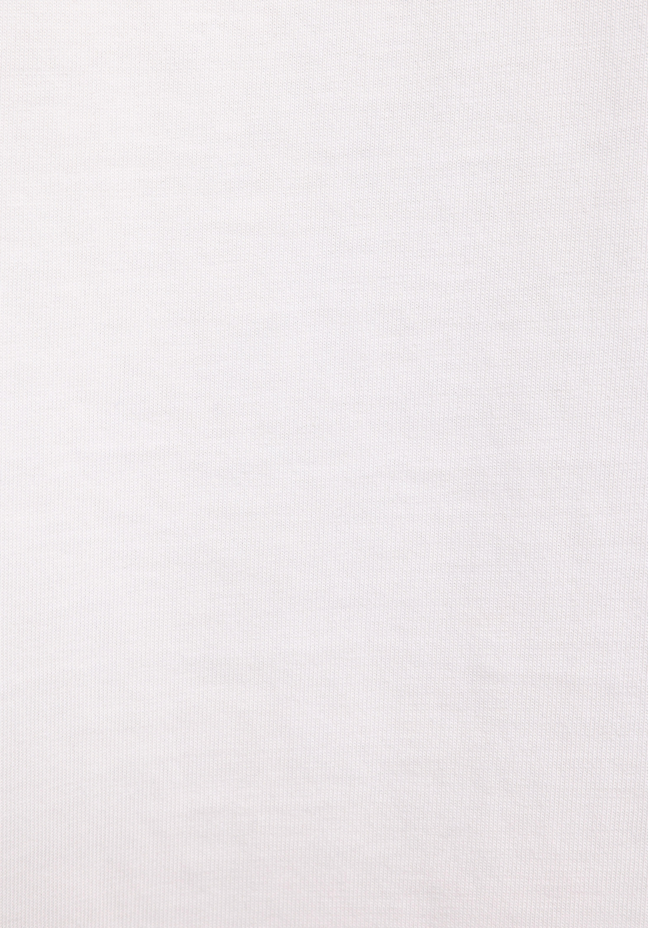 Oversize Fit Yuvarlak Yaka Düz Erkek Beyaz Kısa Kol Tişört