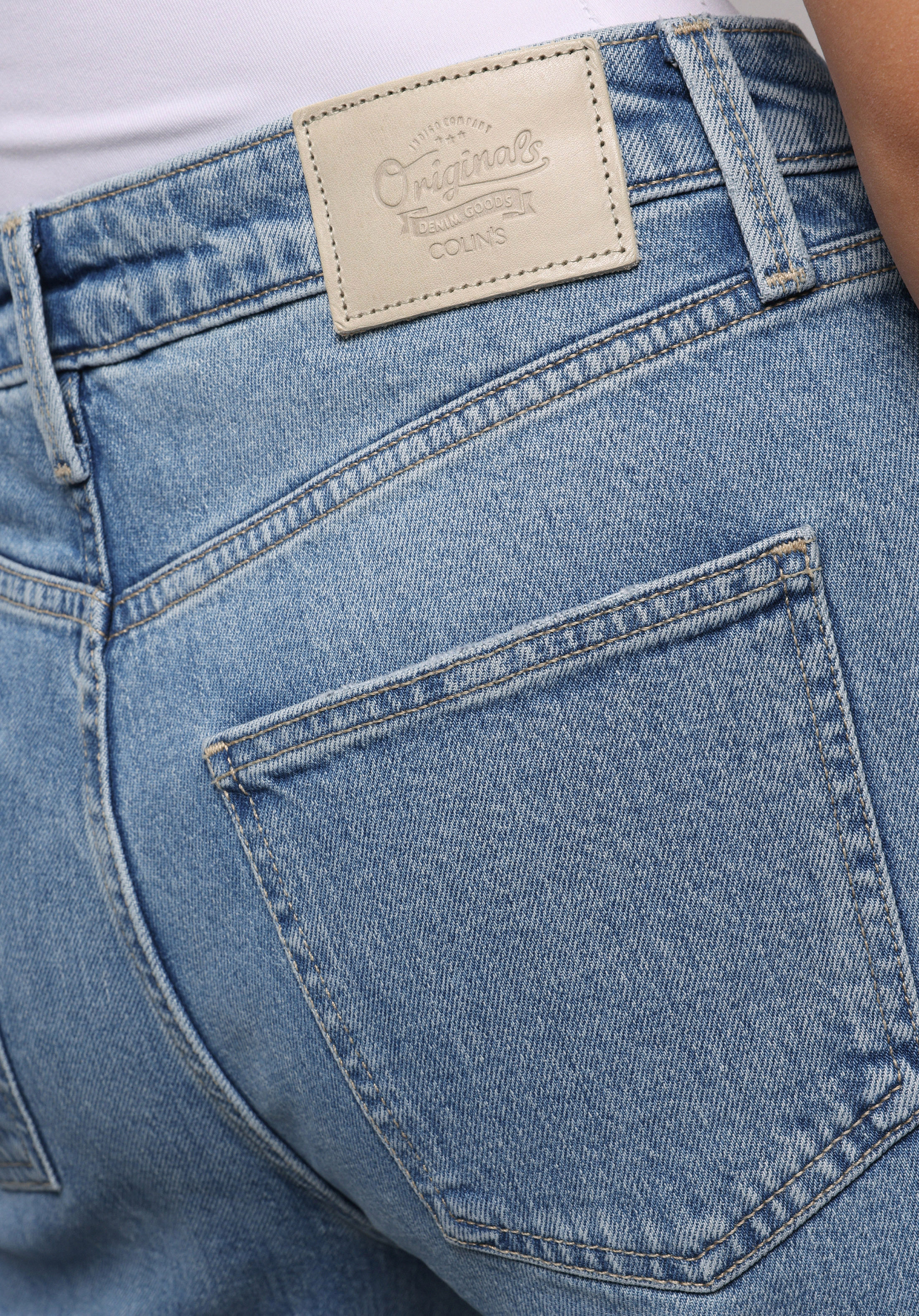 Regular Fit   Kadın Light İndigo Denim Jean Pantolon