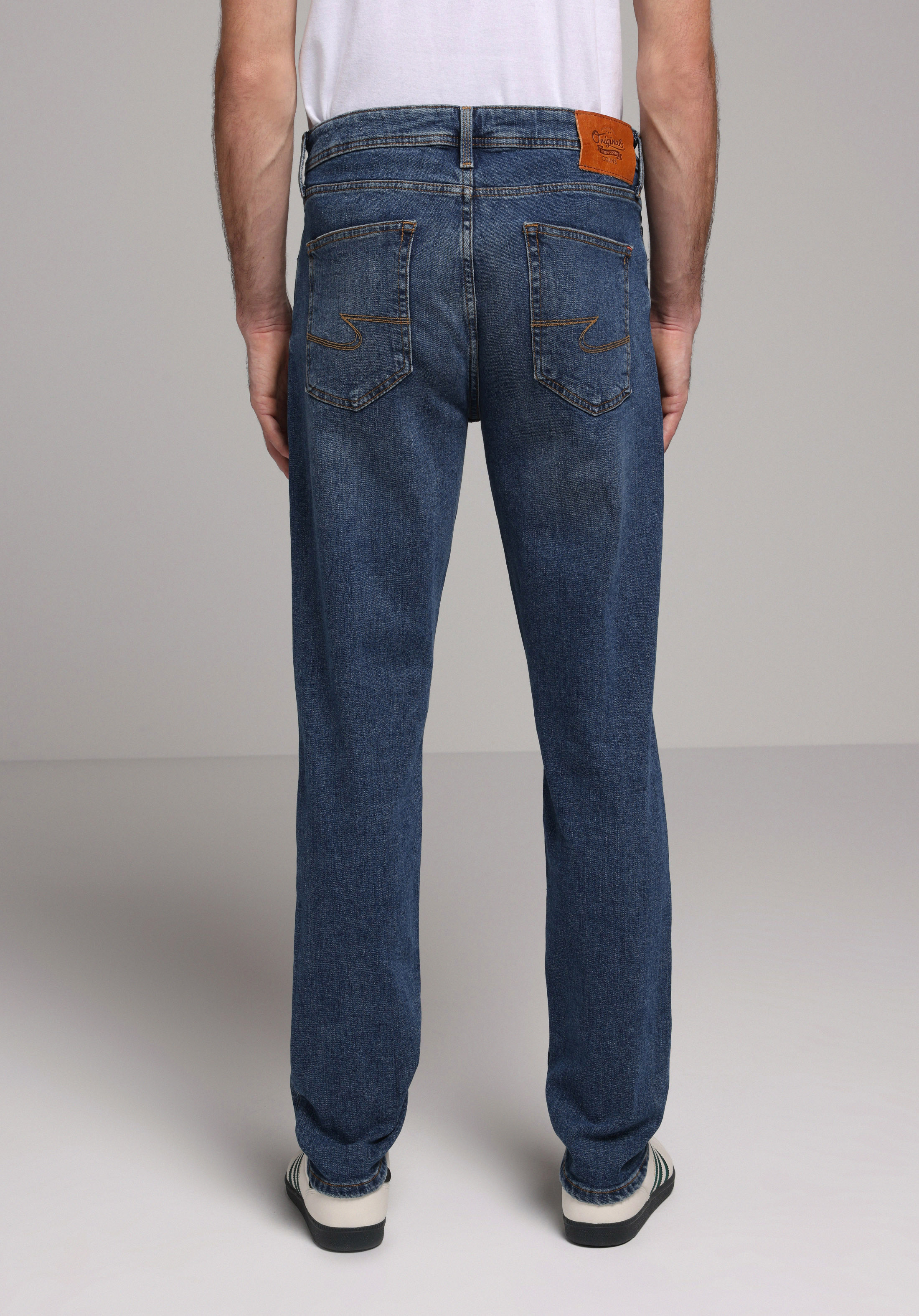 Regular Fit   Erkek İndigo Jean Pantolon