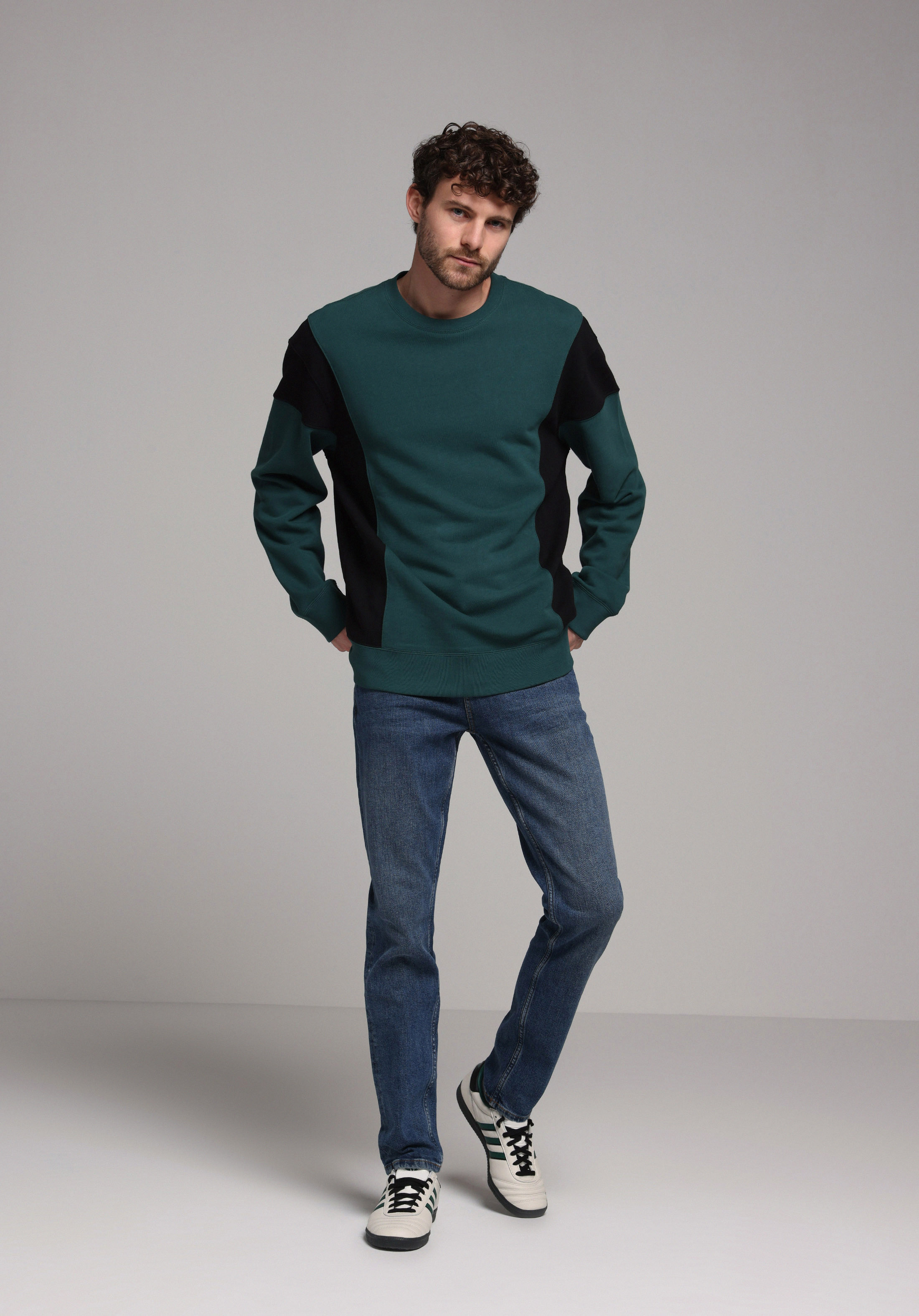 Regular Fit   Erkek İndigo Jean Pantolon