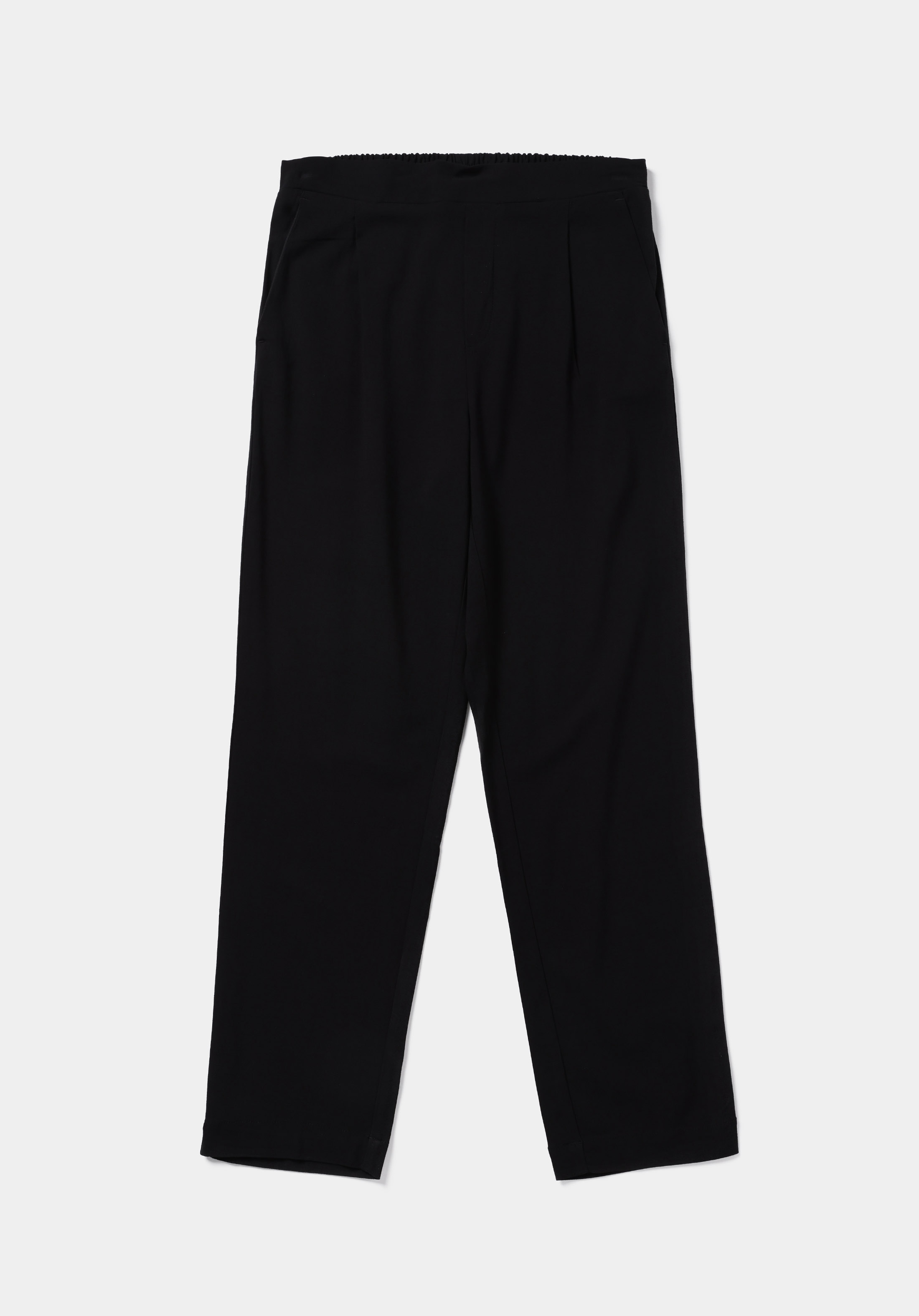 Regular Fit Düşük Bel Düz Paça Kadın Siyah  Pantolon