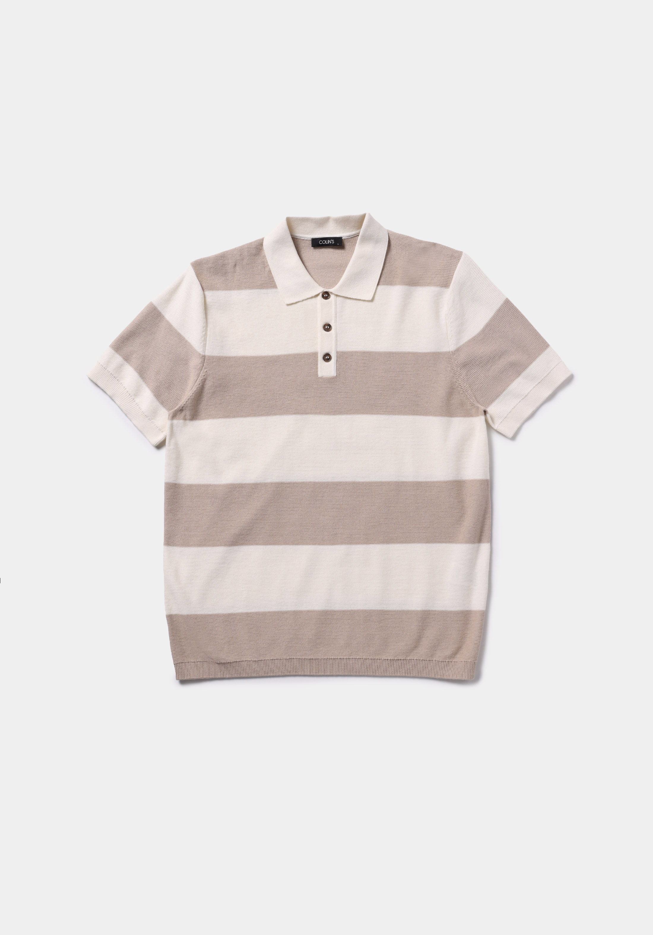 Regular Fit   Erkek Bej  Kazak