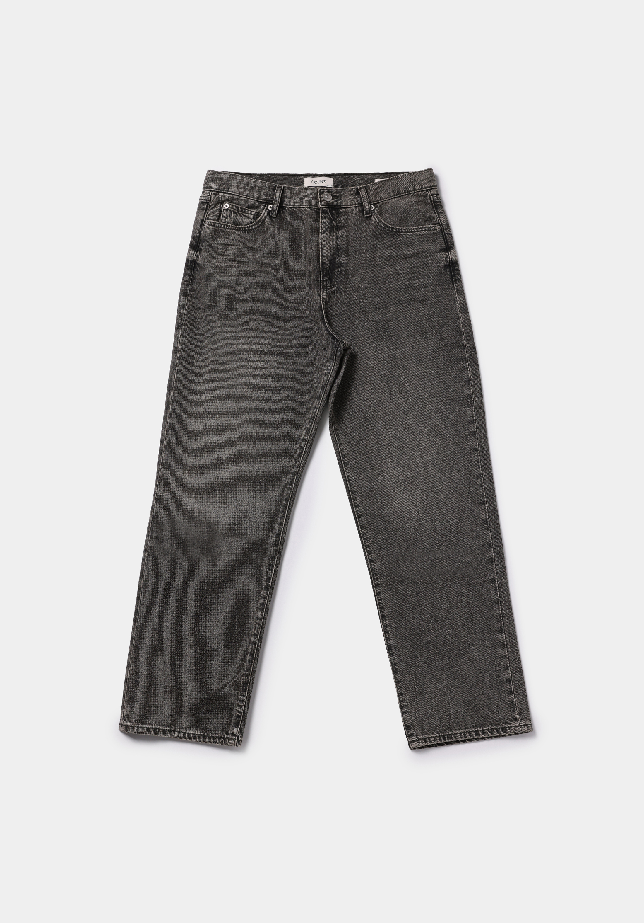 Loose Relaxed Fit   Erkek Green Cast Denim Jean Pantolon