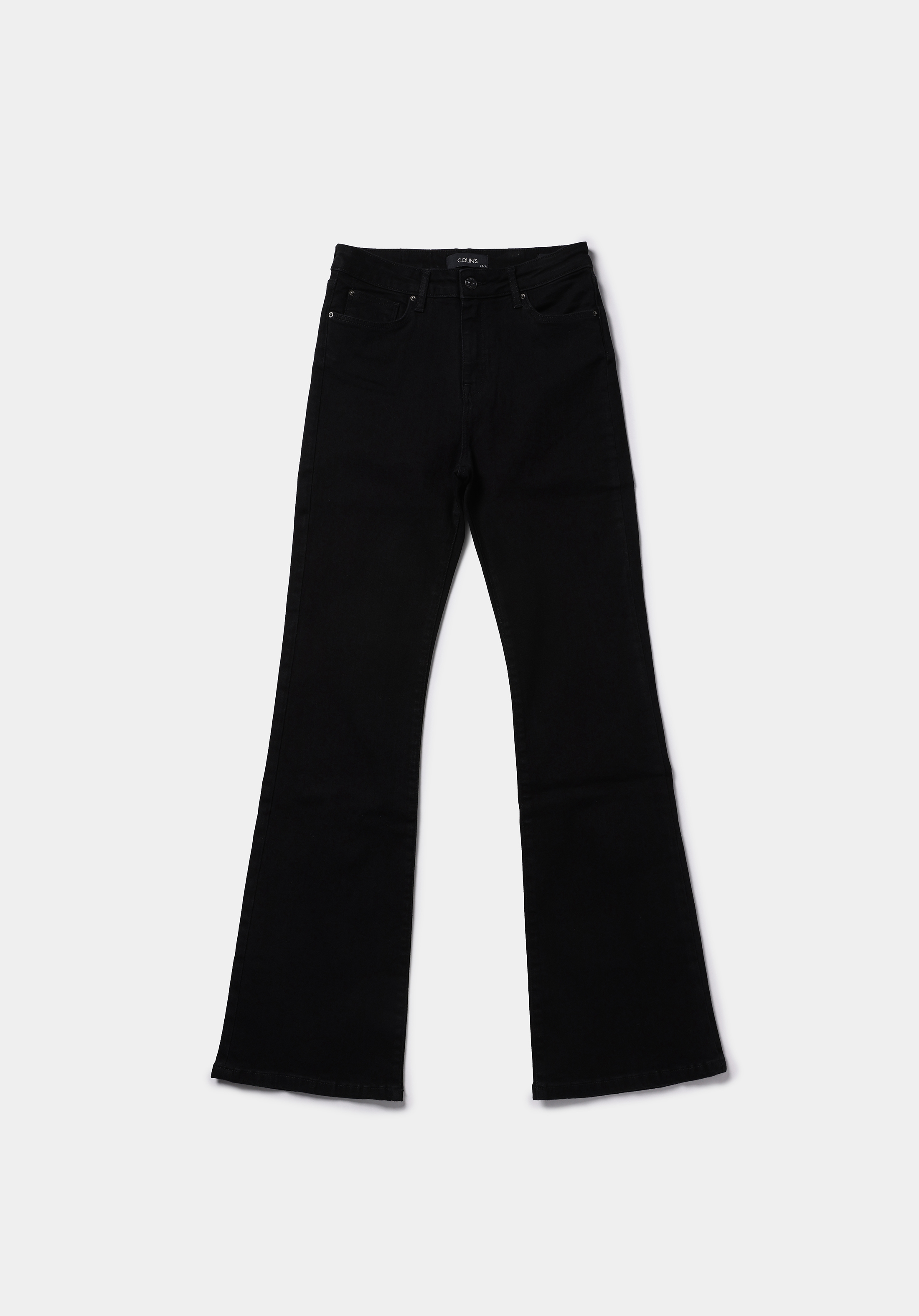 Regular Fit   Kadın Black Black Denim Jean Pantolon