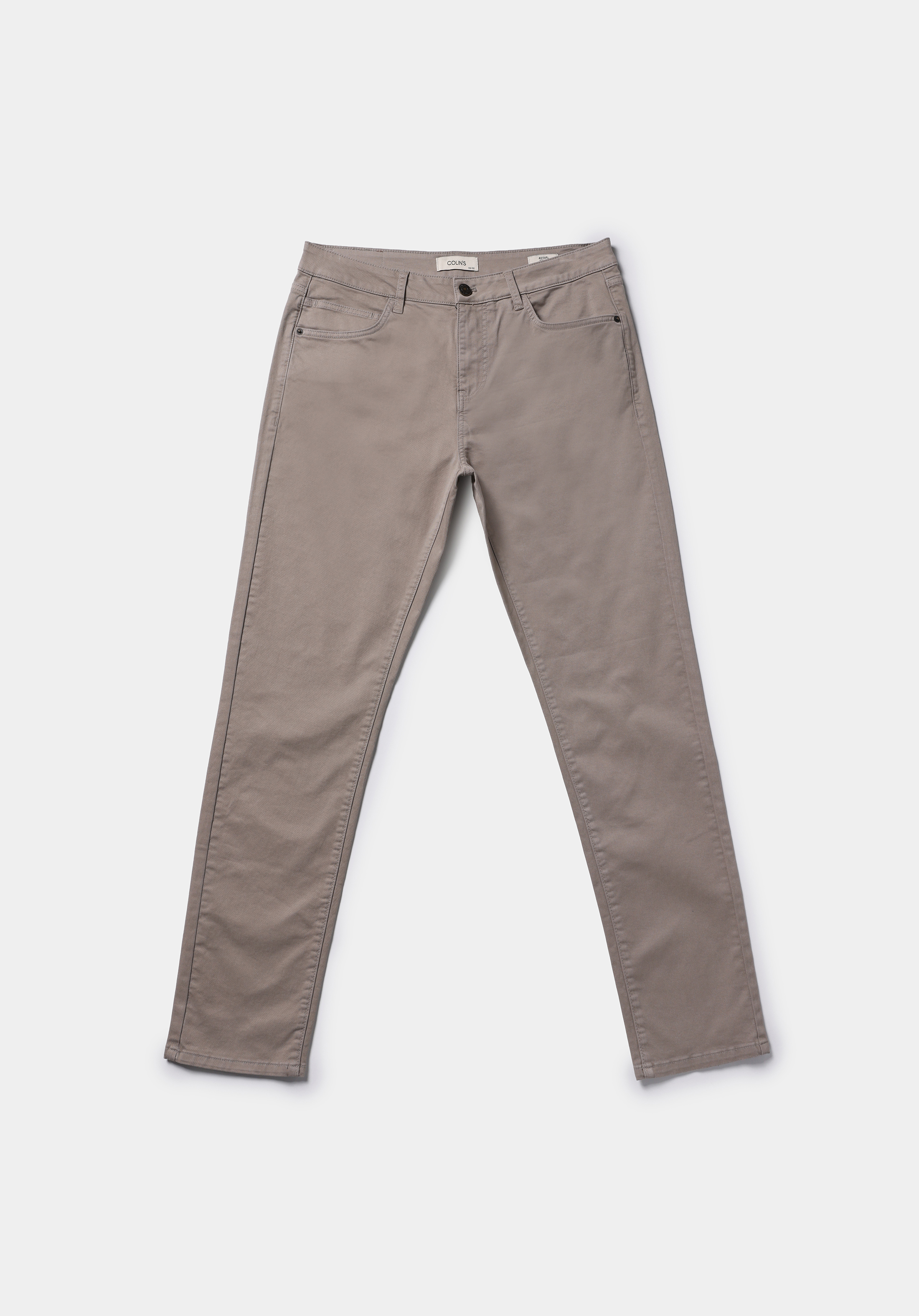 Straıght Fıt Düşük Bel Düz Paça Erkek Bej  Pantolon