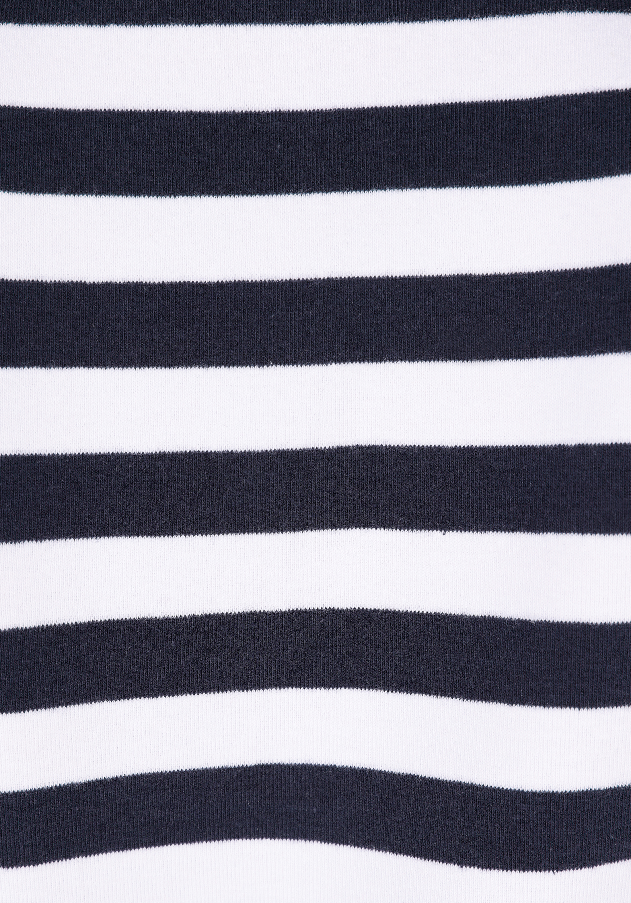 Slim Fit Polo Yaka Çizgili Kadın Beyaz Kısa Kol Tişört