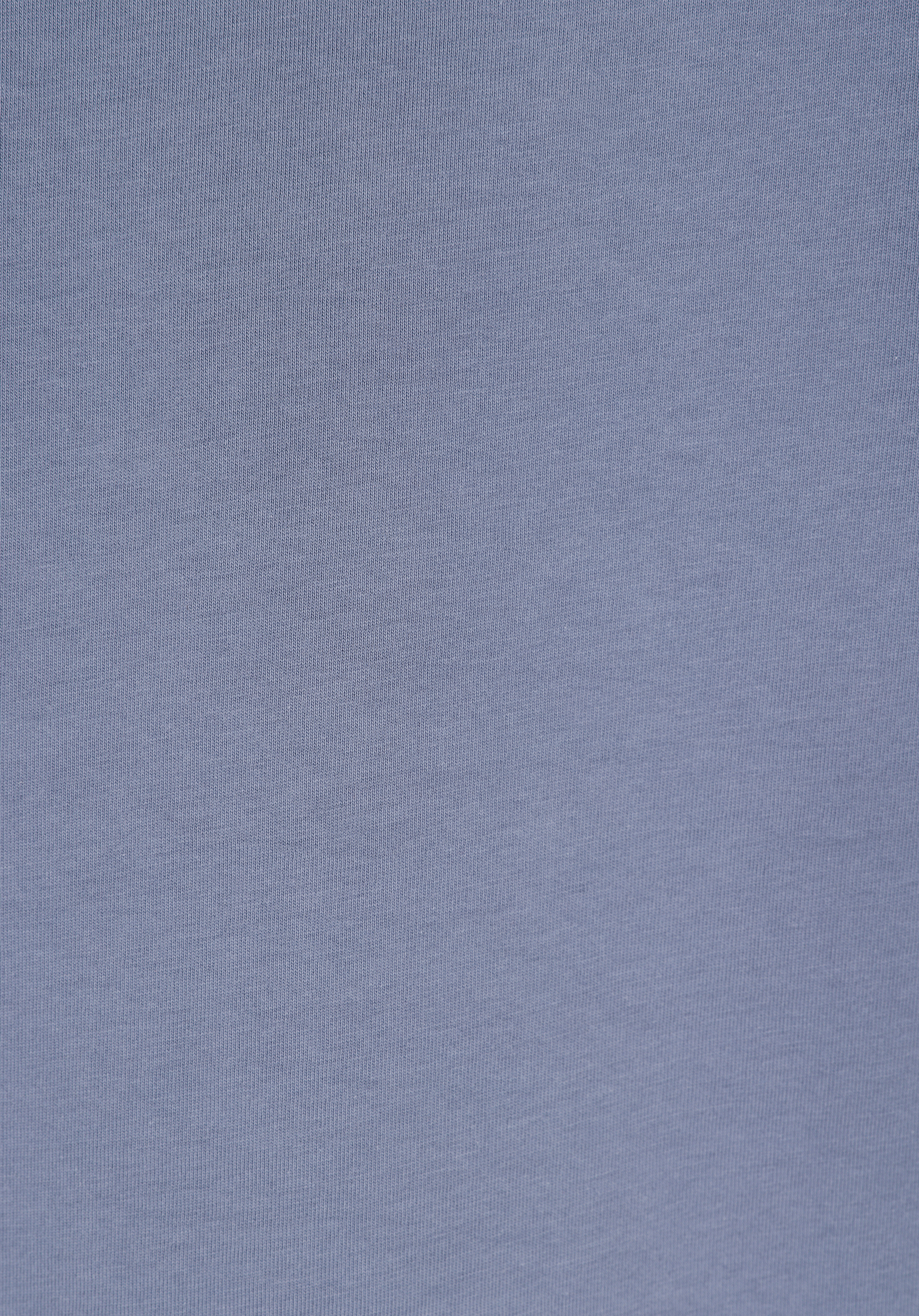 Comfort Fit Yuvarlak Yaka Düz Erkek Mavi Kısa Kol Tişört