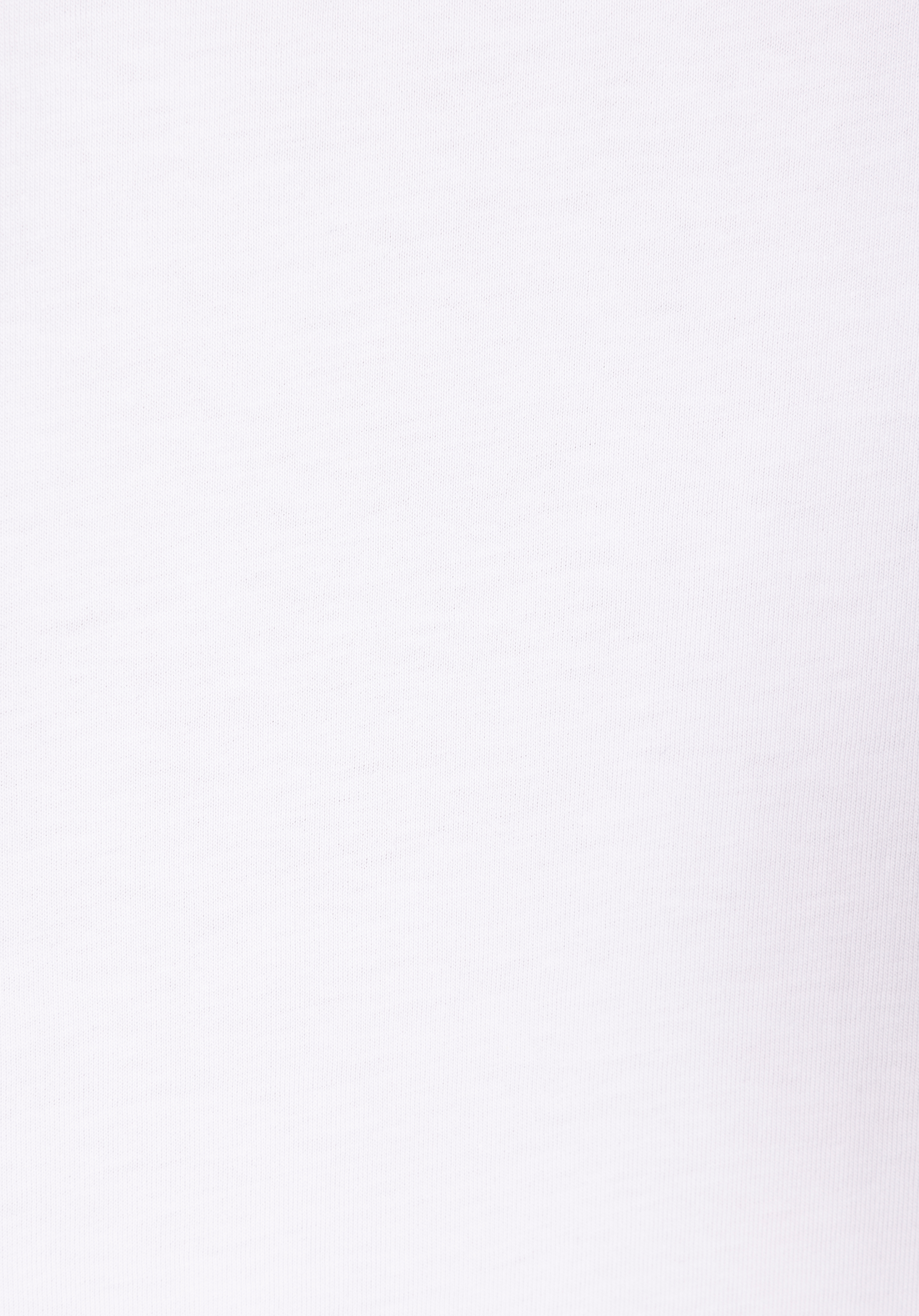 Comfort Fit Yuvarlak Yaka Düz Erkek Beyaz Kısa Kol Tişört