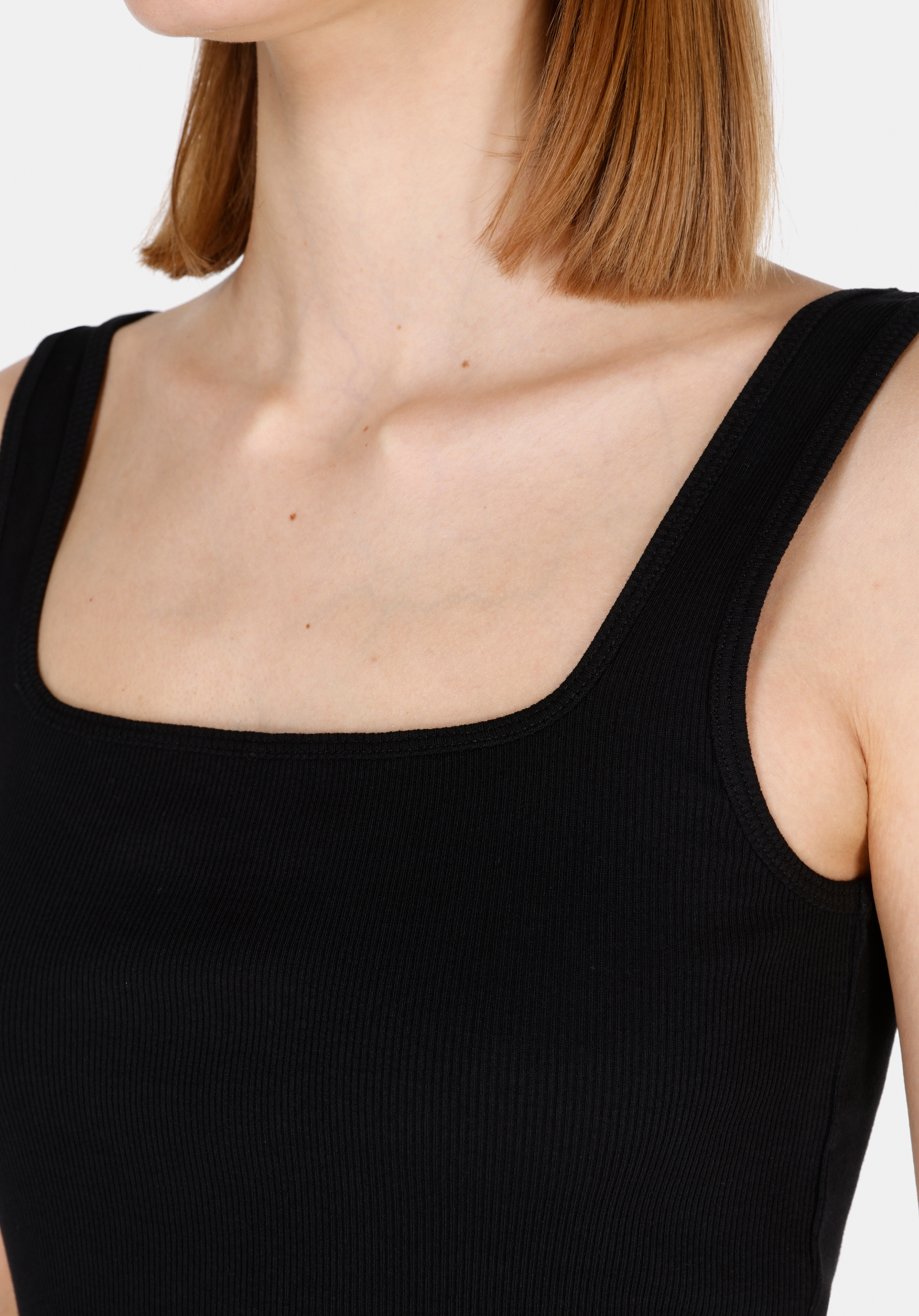 Slim Fit   Kadın Siyah Atlet