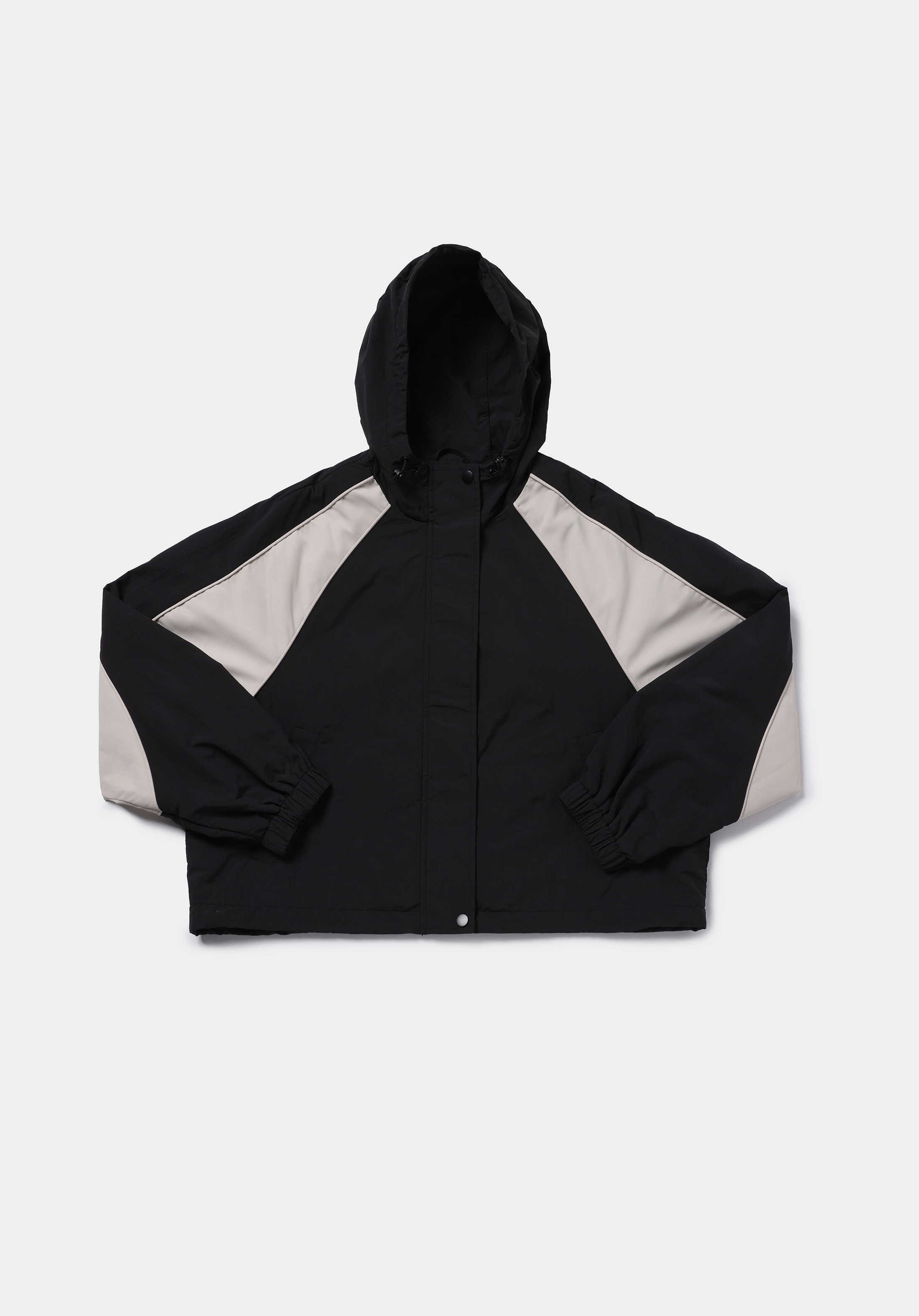 Regular Fit Fermuarlı Astarlı Suya Dayanıklı Kadın Siyah Ceket