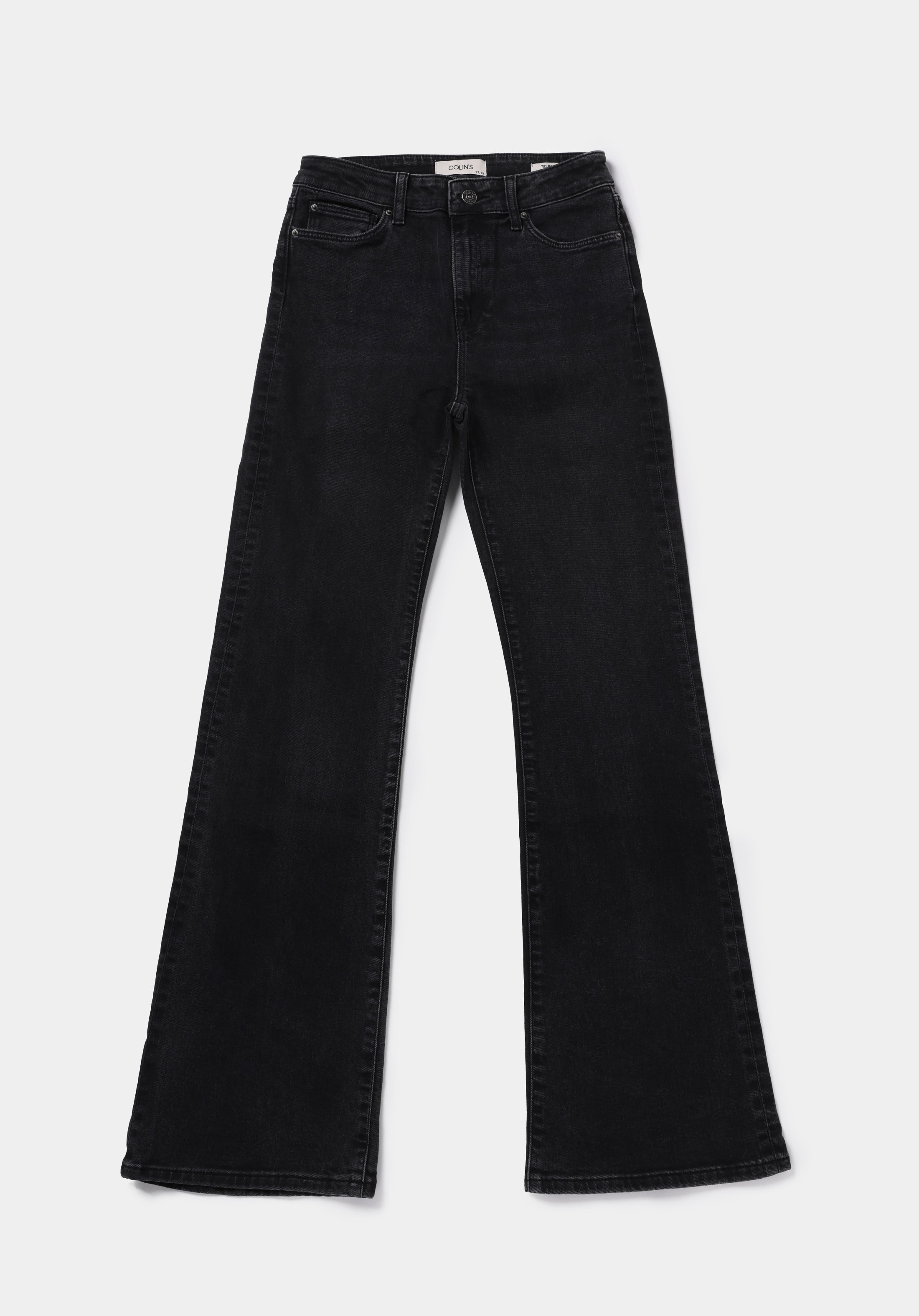 Regular Fit   Kadın Anthracite Denim Jean Pantolon