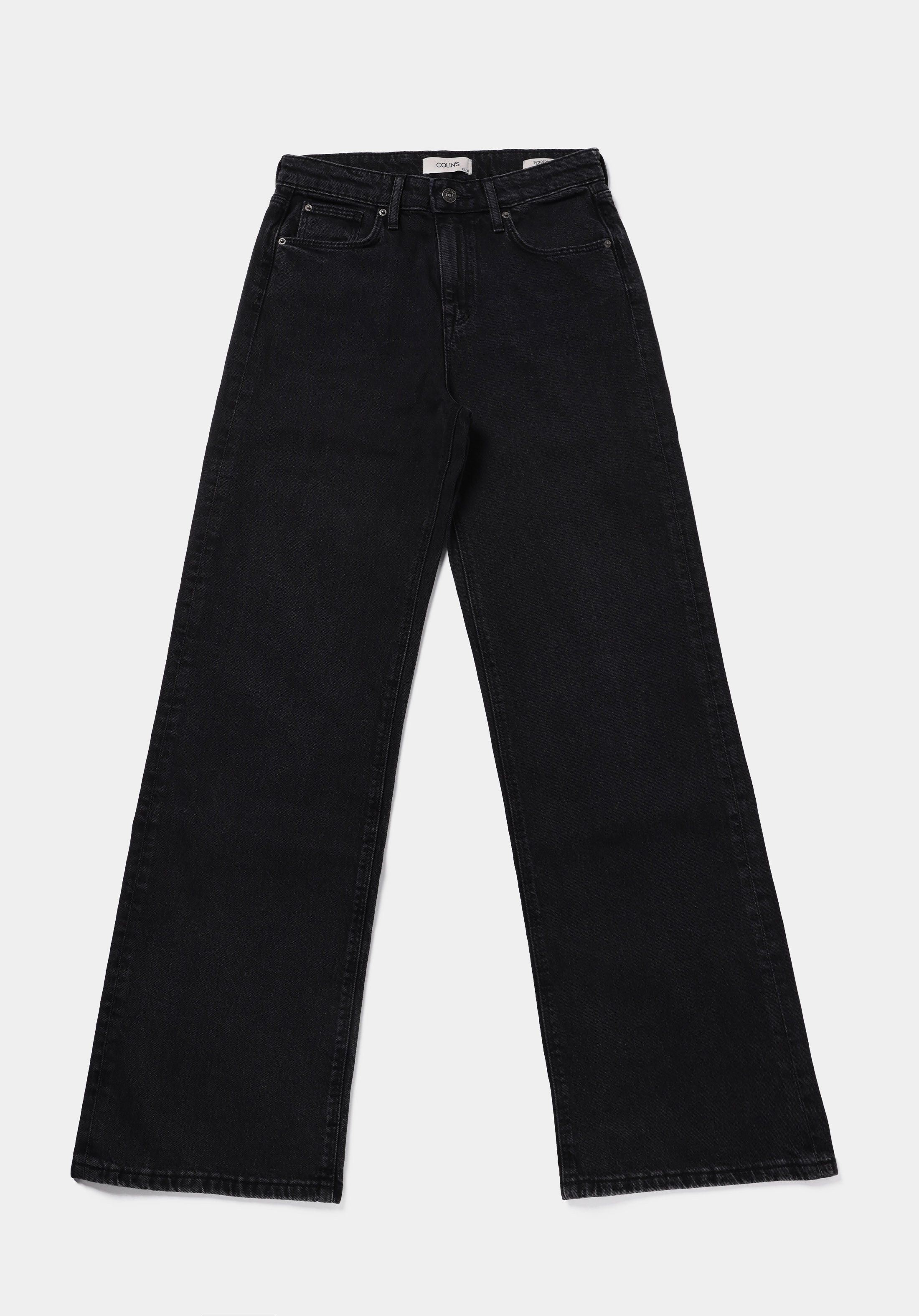 Regular Fit   Kadın Anthracite Denim Jean Pantolon