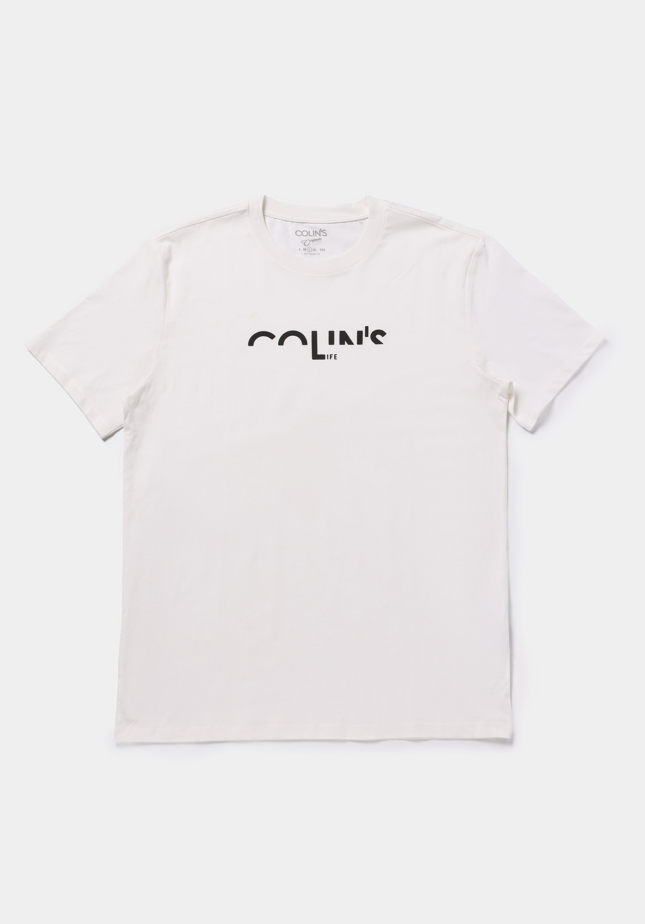 Regular Fit Yuvarlak Yaka Düz Erkek Beyaz Kısa Kol Tişört