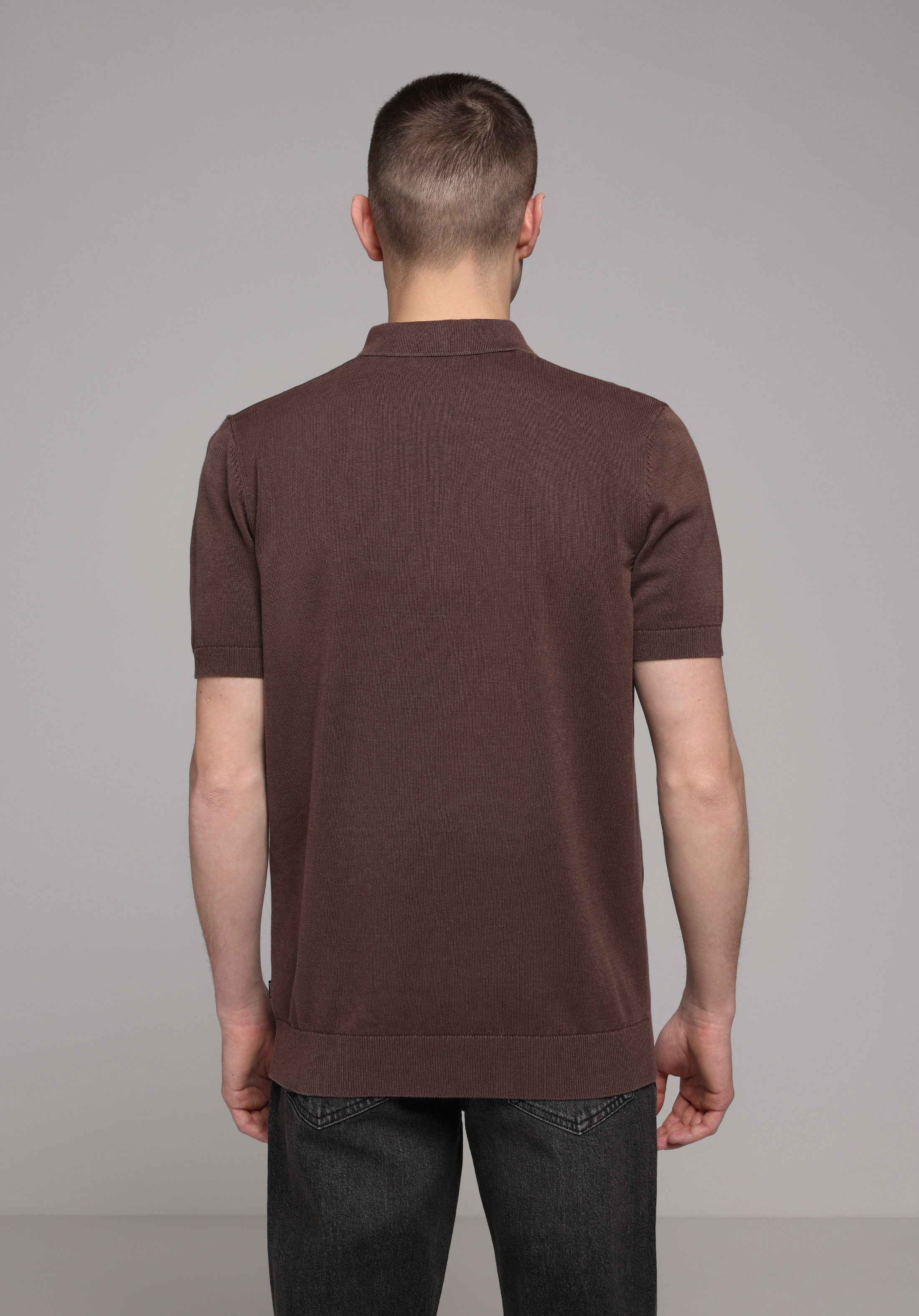 Regular Fit   Erkek Kahverengi  Kazak