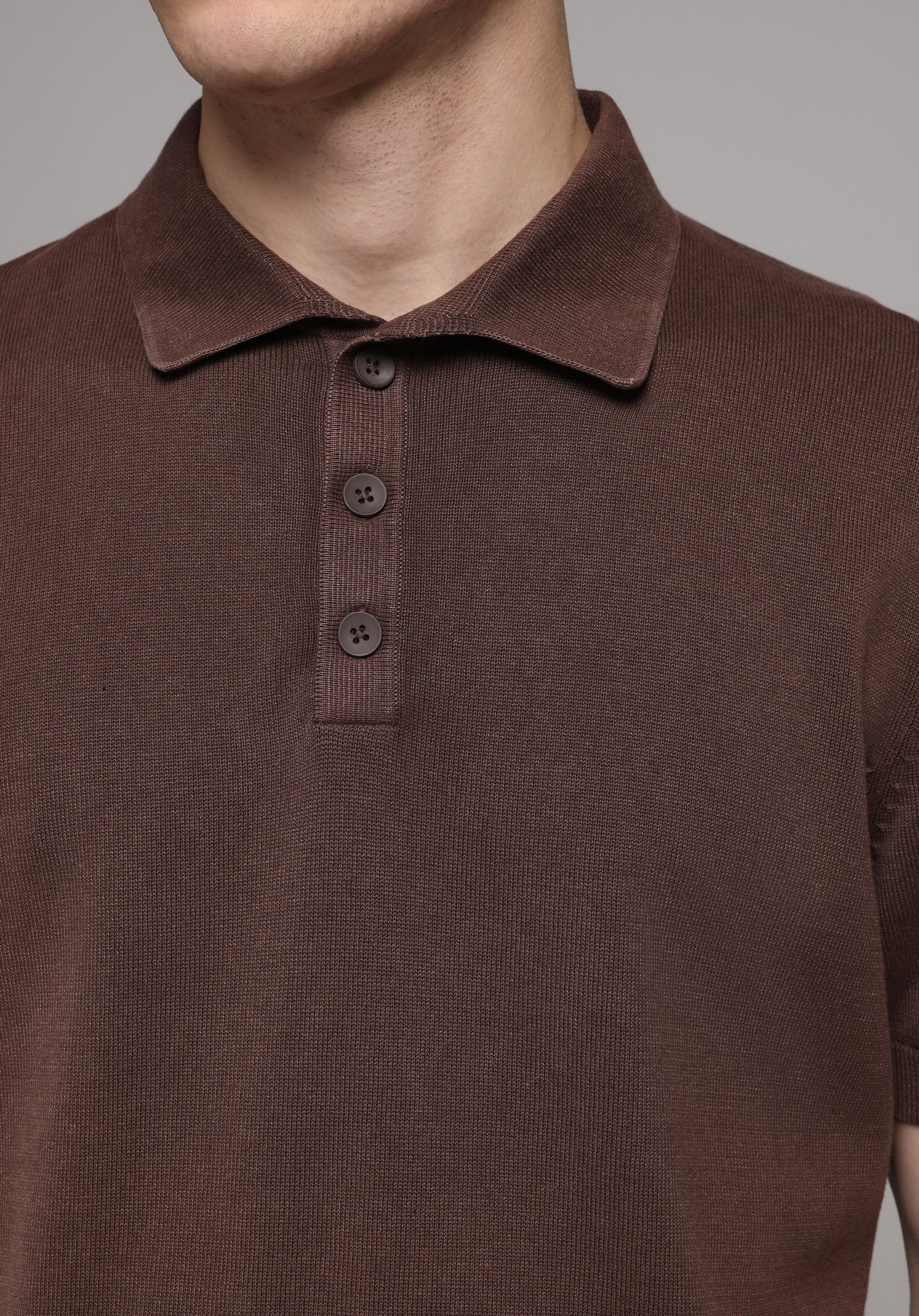 Regular Fit   Erkek Kahverengi  Kazak