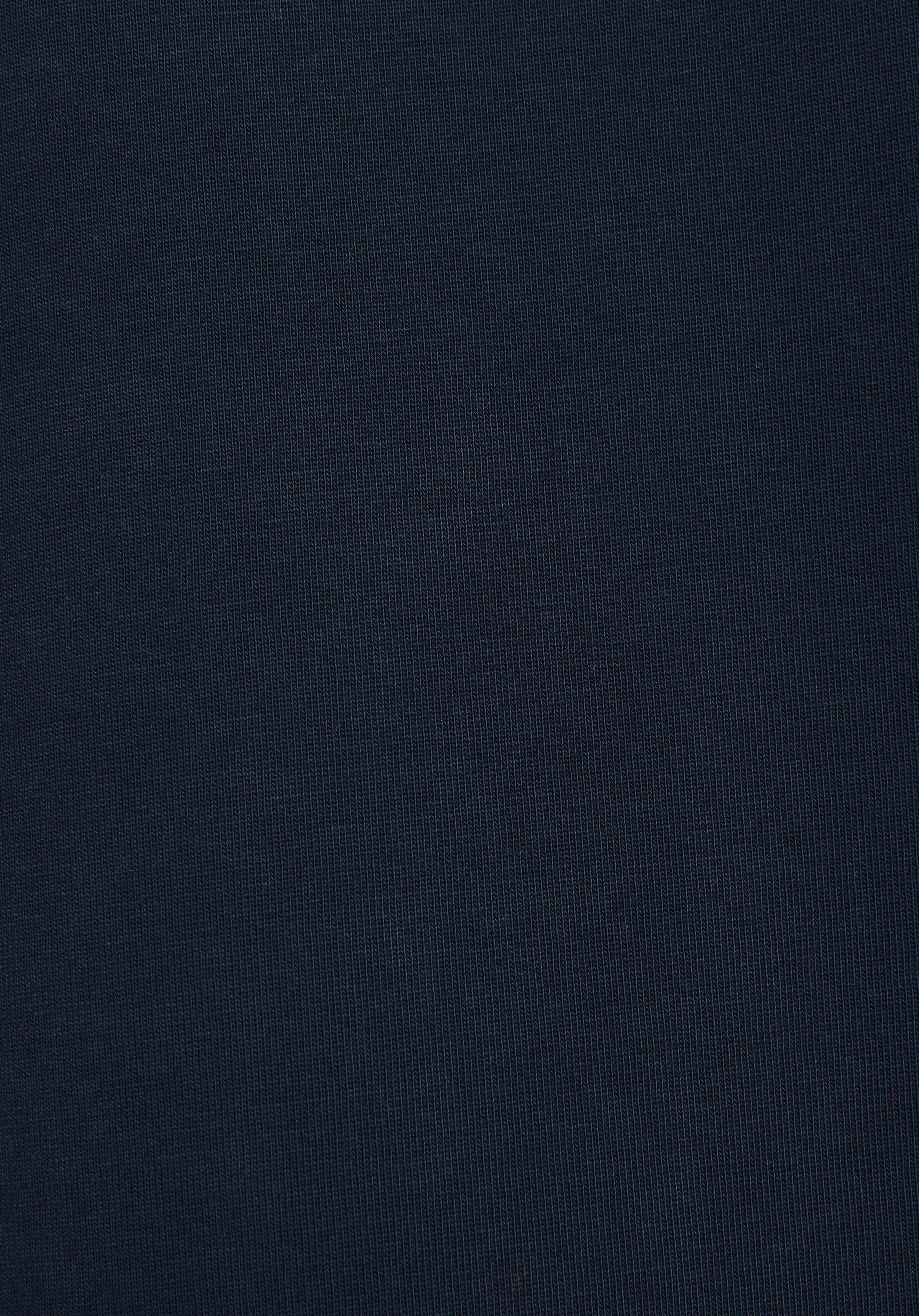 Oversize Fit V Yaka Düz Erkek Lacivert Kısa Kol Tişört