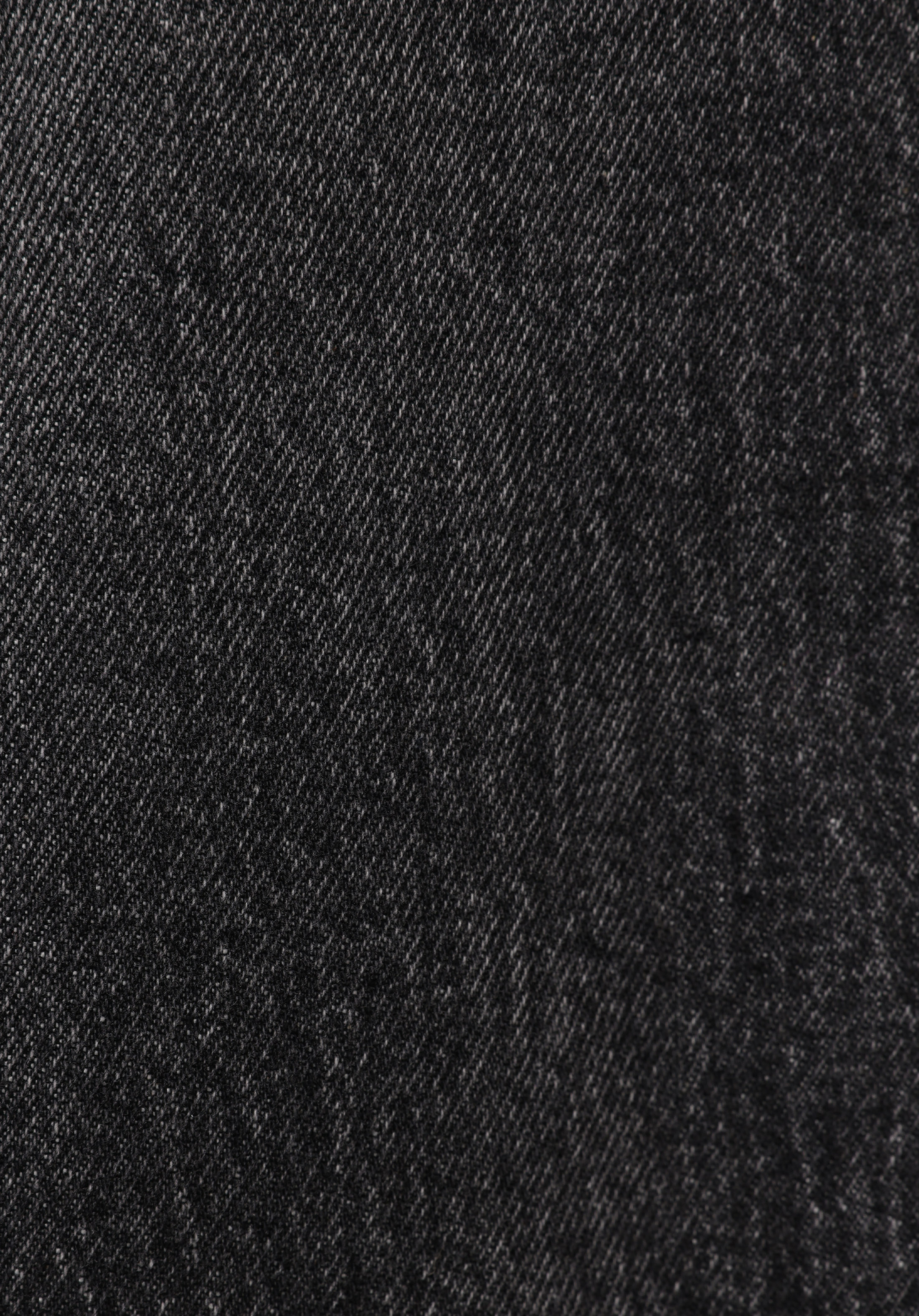 Straight Fit   Erkek Black Denim Jean Pantolon