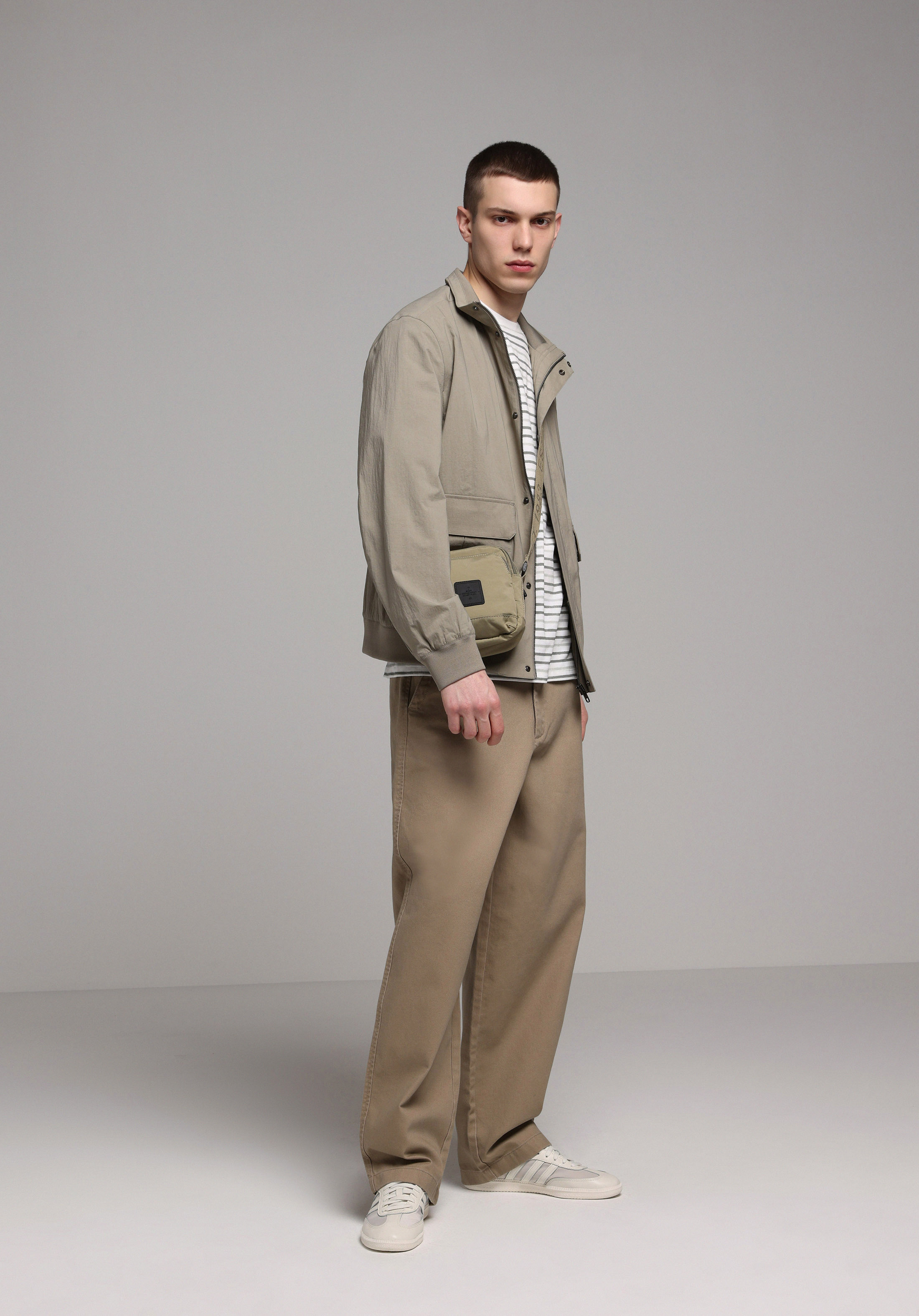 Regular Fit    Erkek Bej Ceket