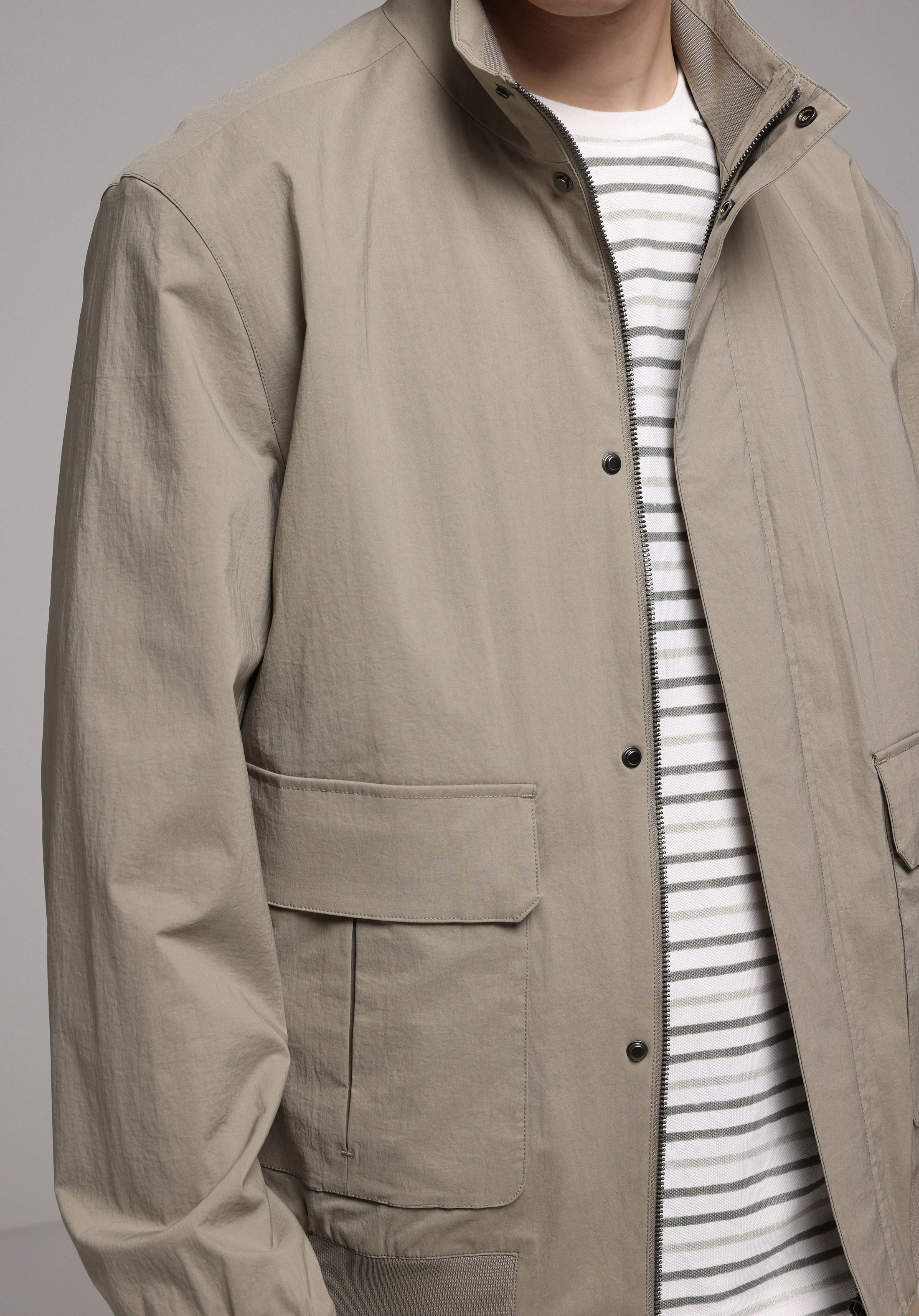 Regular Fit    Erkek Bej Ceket