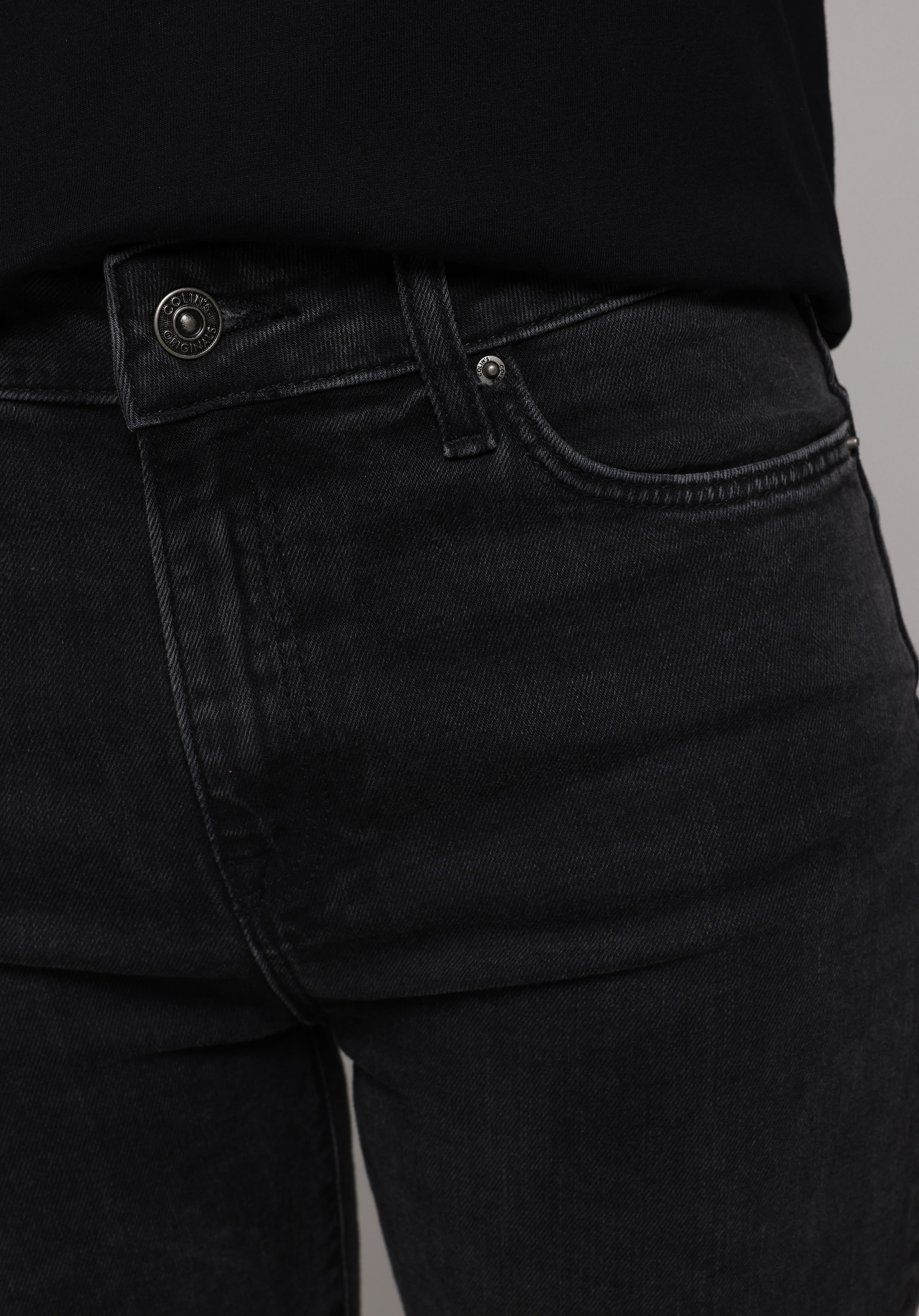 Regular Fit   Kadın Anthracite Denim Jean Pantolon