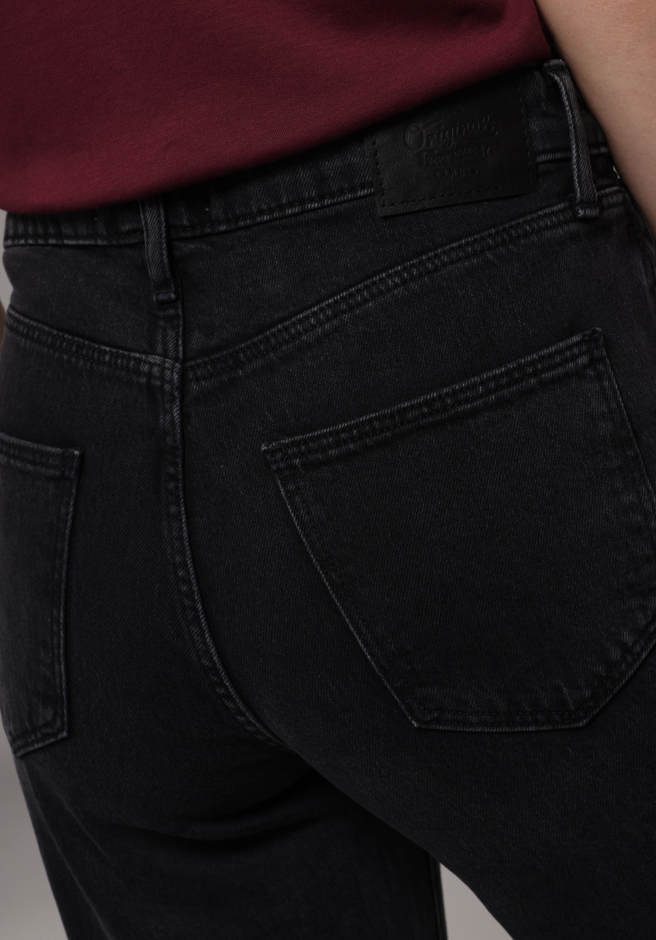 Regular Fit   Kadın Anthracite Denim Jean Pantolon