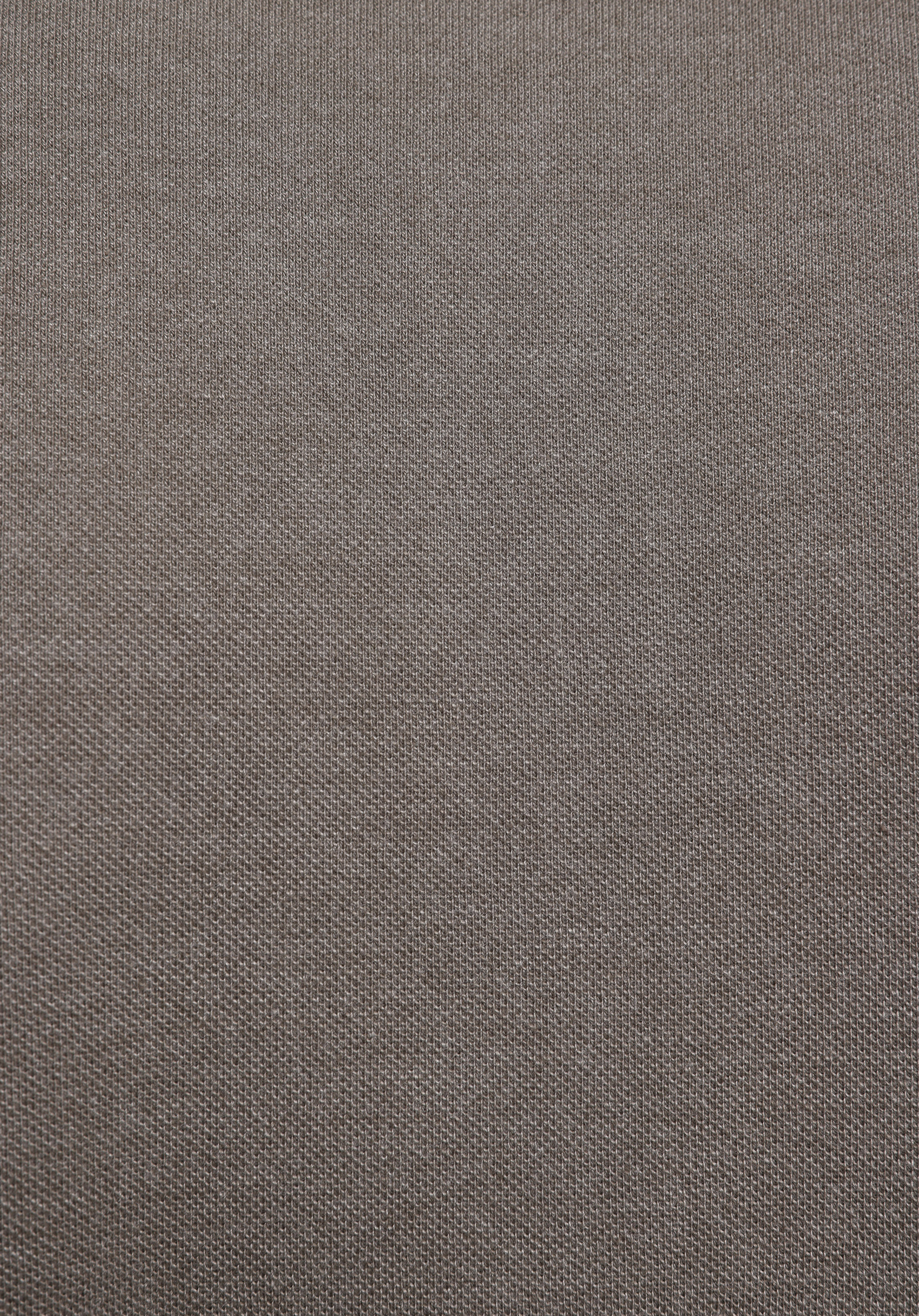 Regular Fit Polo Yaka Düz Erkek Haki Kısa Kol Tişört