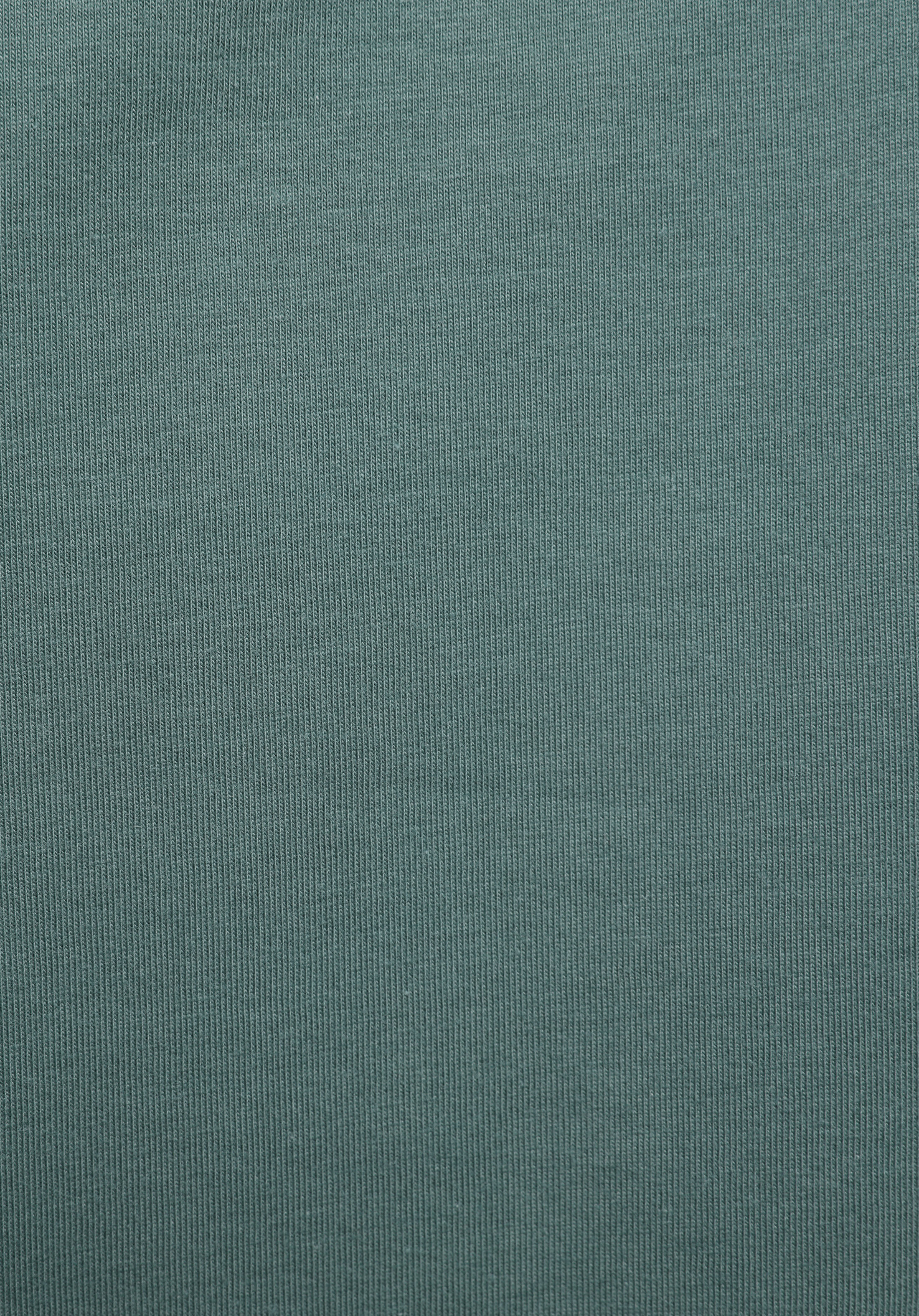 Regular Fit Yuvarlak Yaka Düz Erkek Yeşil Kısa Kol Tişört