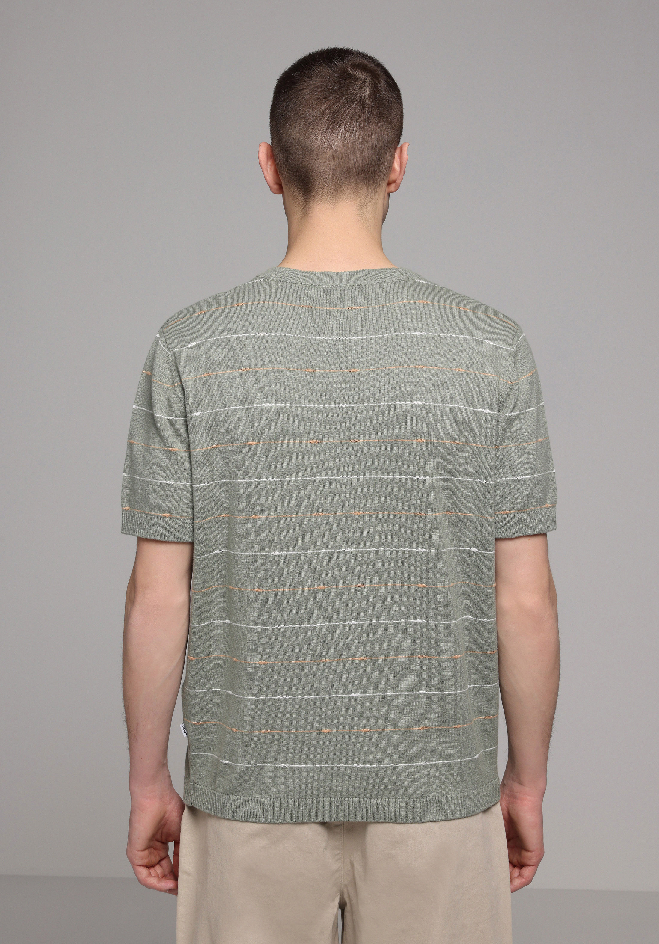 Regular Fit   Erkek Yeşil  Kazak