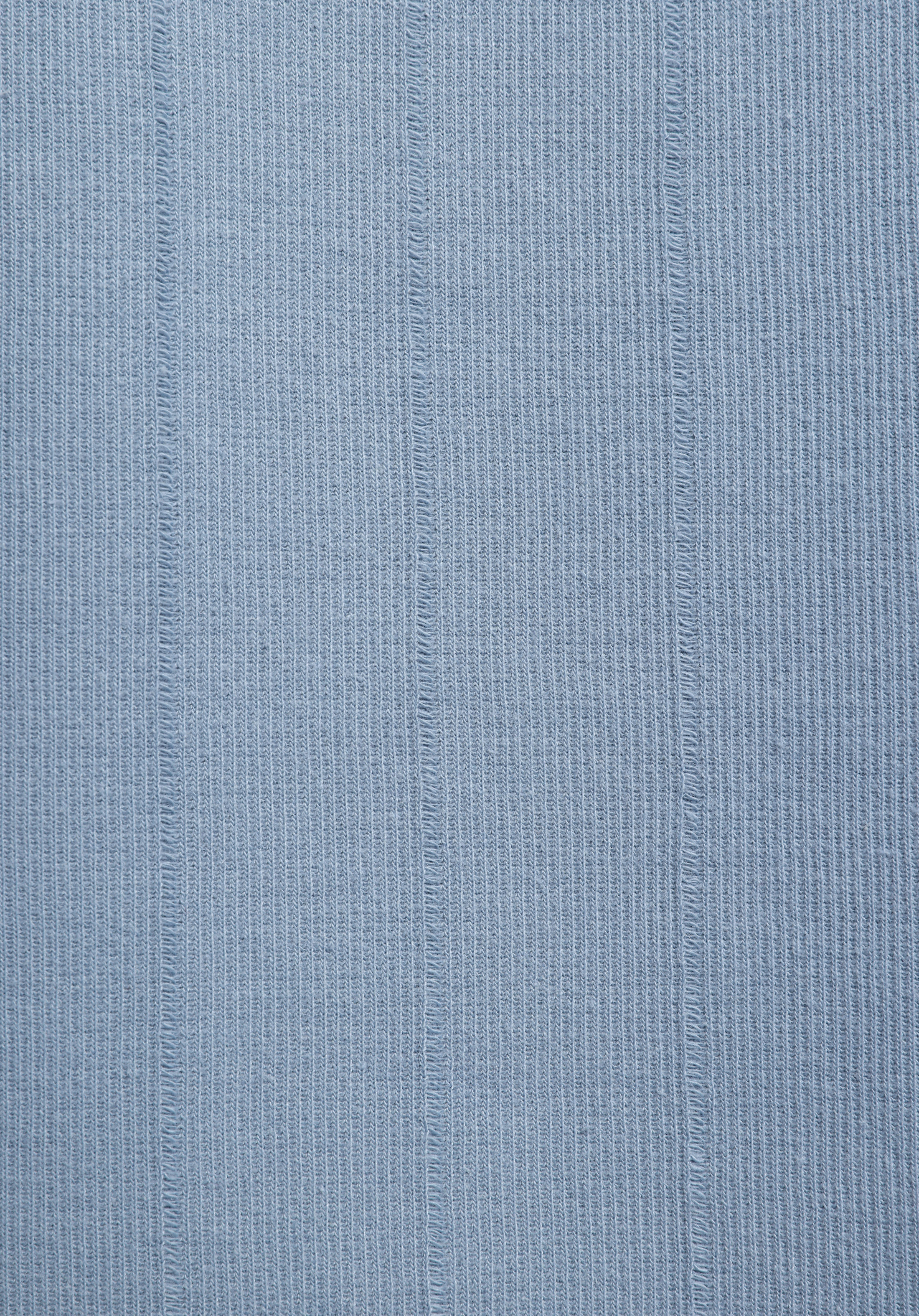 Regular Fit Yuvarlak Yaka Düz Erkek Mavi Kısa Kol Tişört