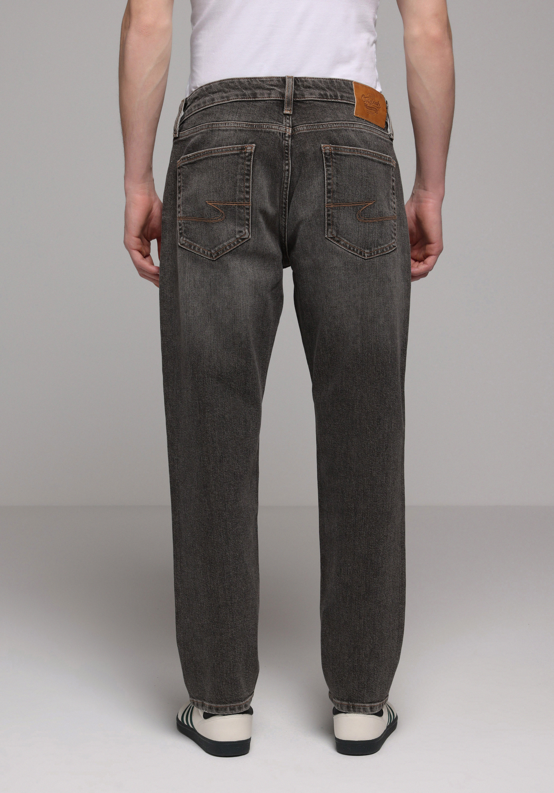 Regular Fit   Erkek Over Dyed Denim Jean Pantolon