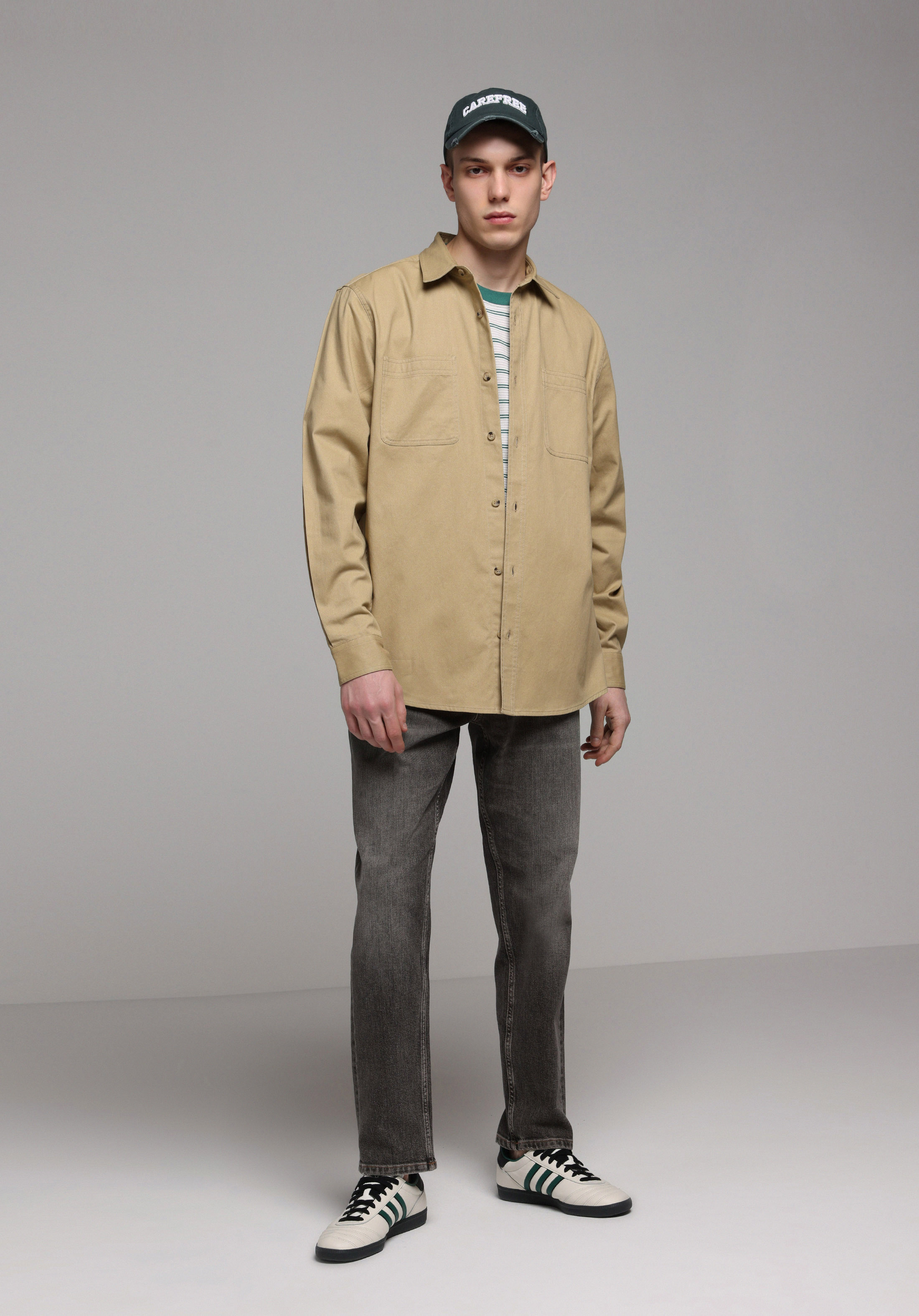 Regular Fit   Erkek Over Dyed Denim Jean Pantolon