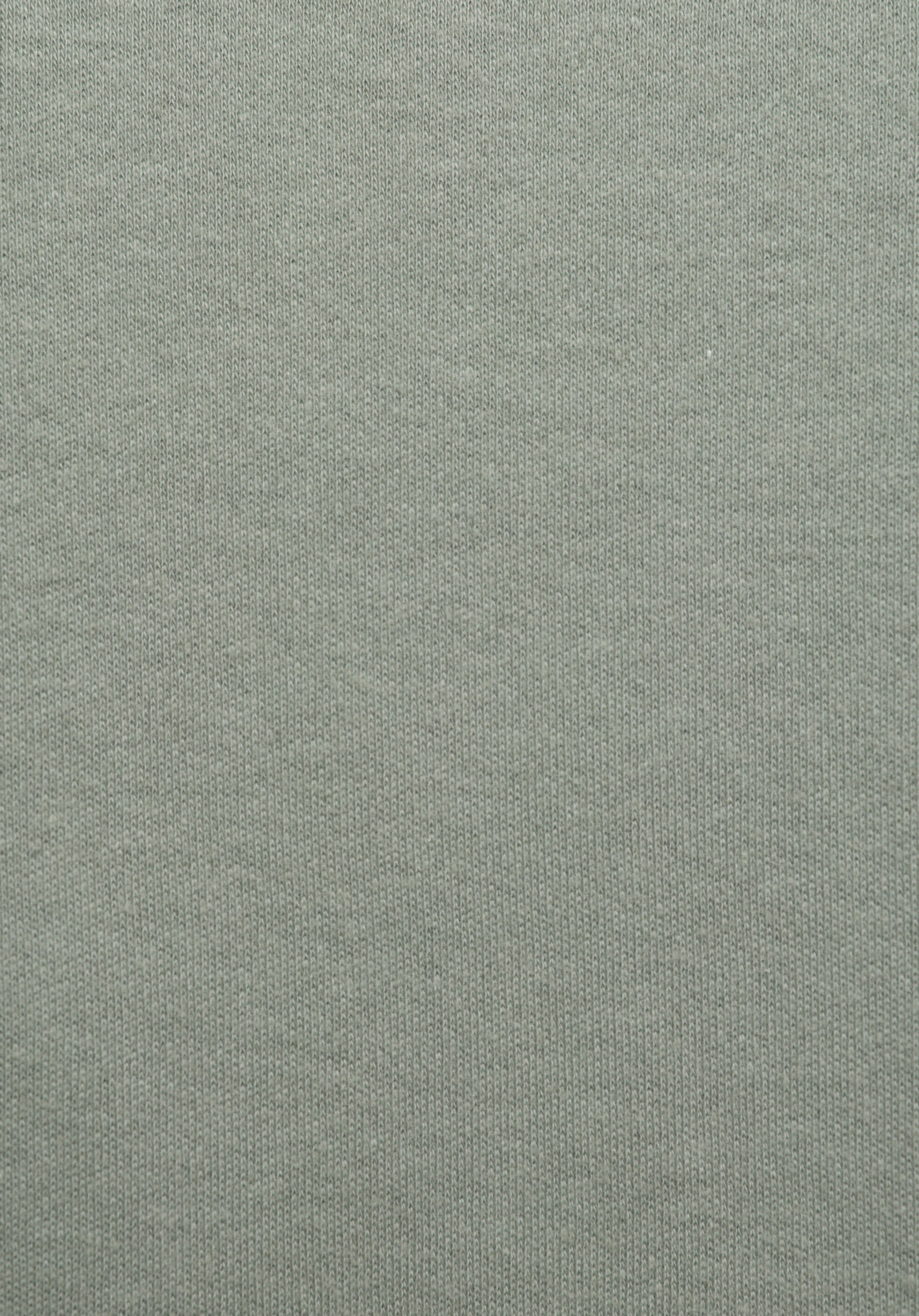 Comfort Fit Yuvarlak Yaka Düz Erkek Yeşil Kısa Kol Tişört