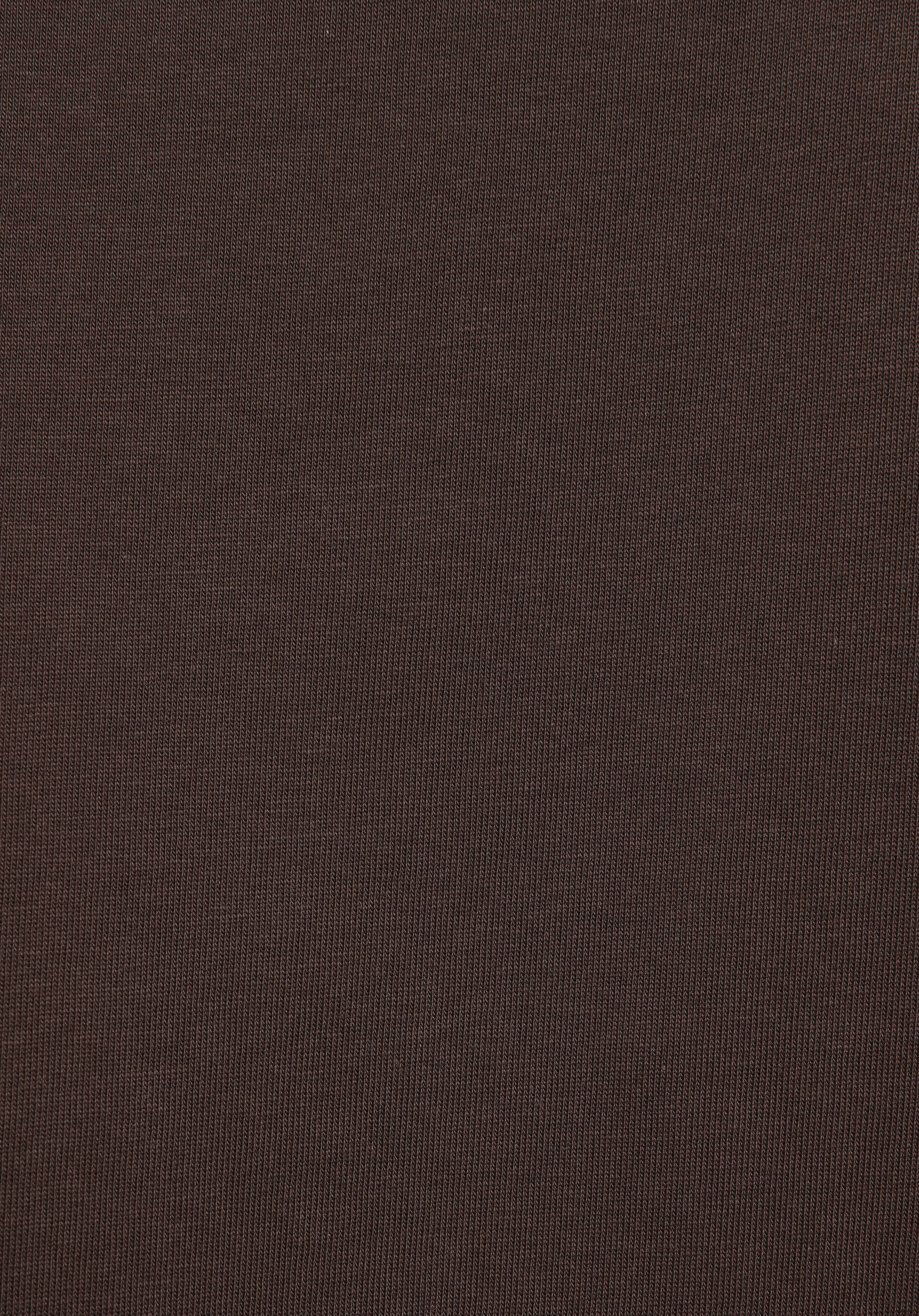 Boyfriend Fit Yuvarlak Yaka Nakışlı Kadın Kahverengi Kısa Kol Tişört