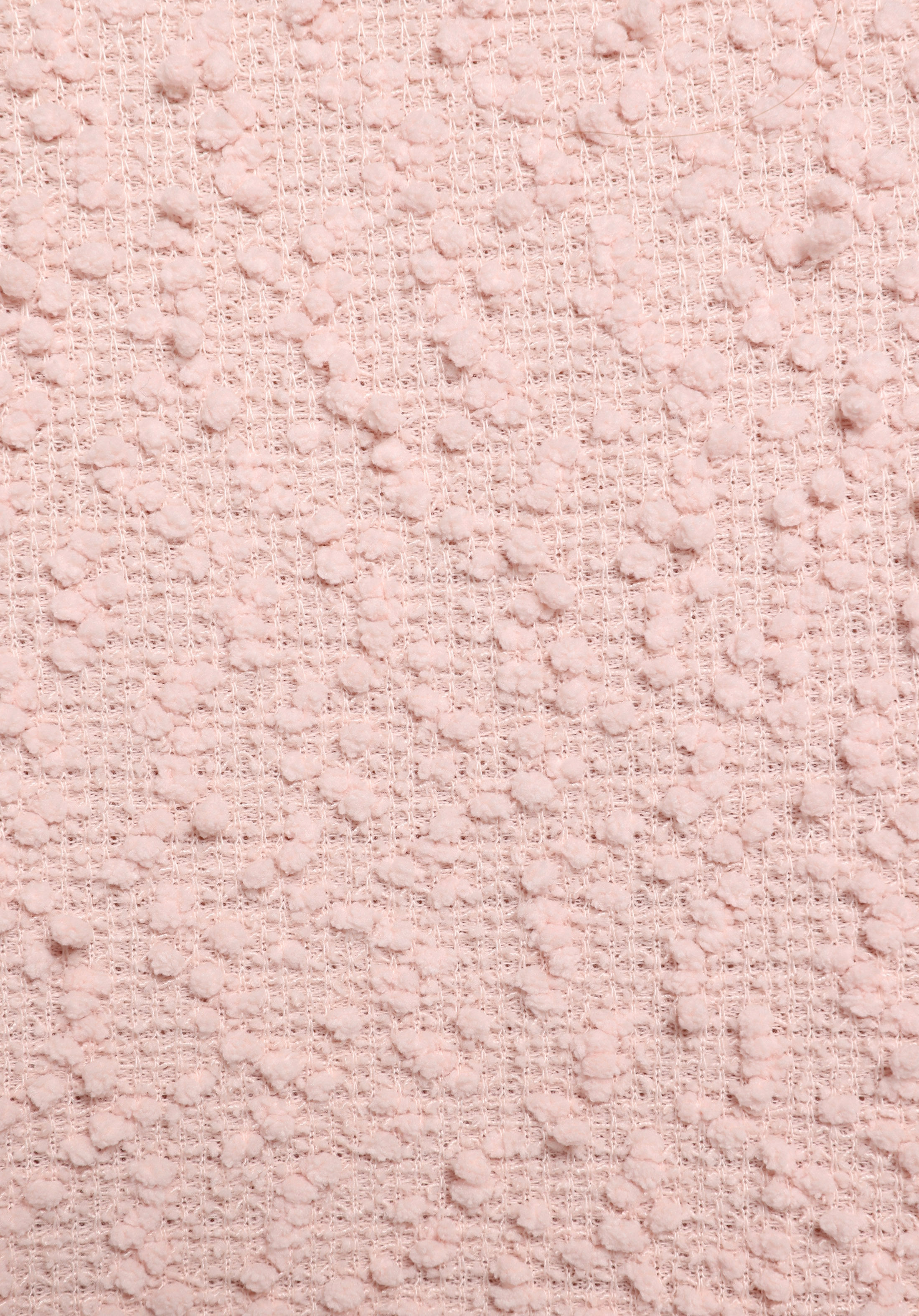 Regular Fit Yuvarlak Yaka Jakarlı Kadın Pembe Kısa Kol Tişört