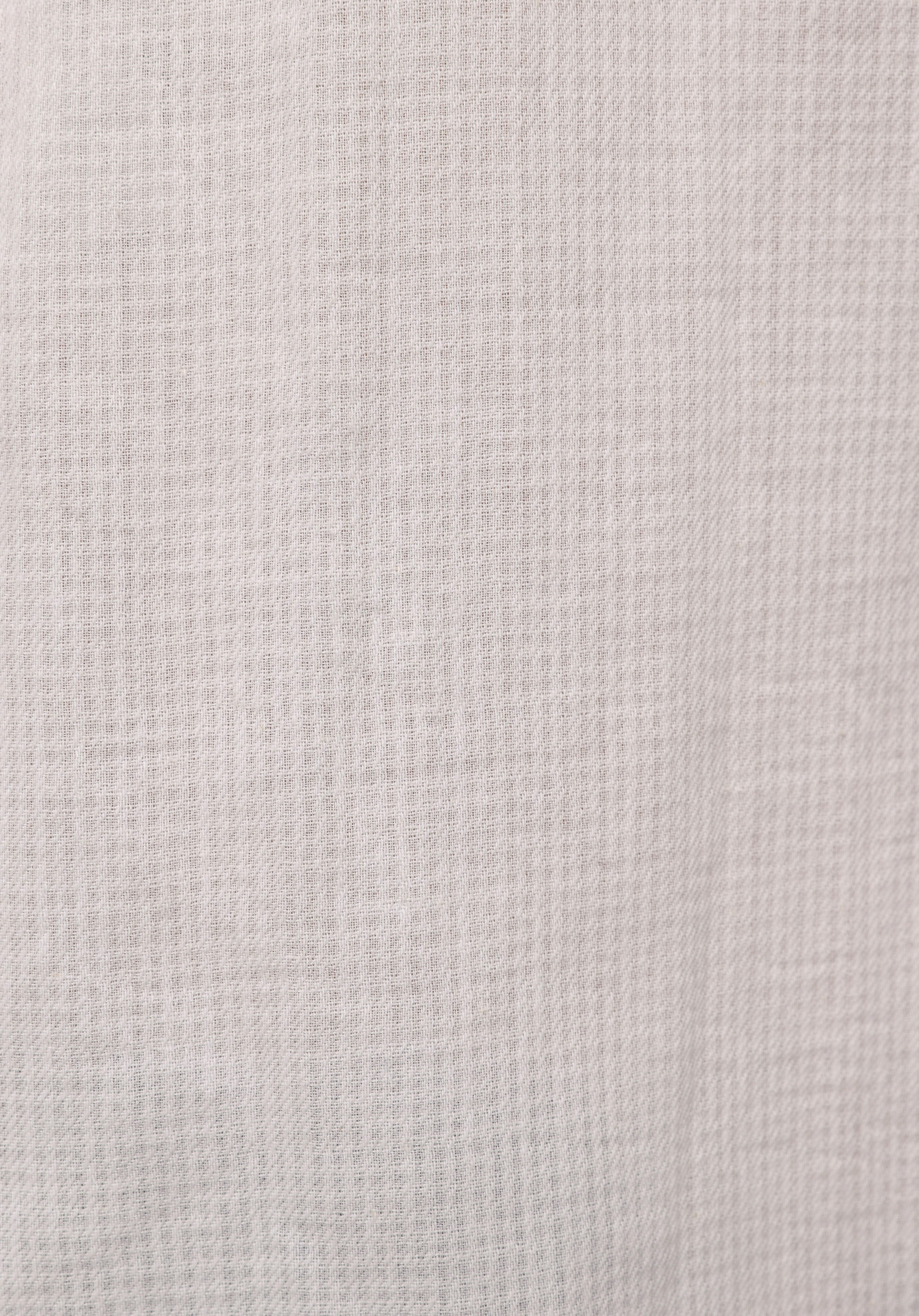 Fashion Fit Shirt Neck Nakışlı Kadın Beyaz Uzun Kol Gömlek