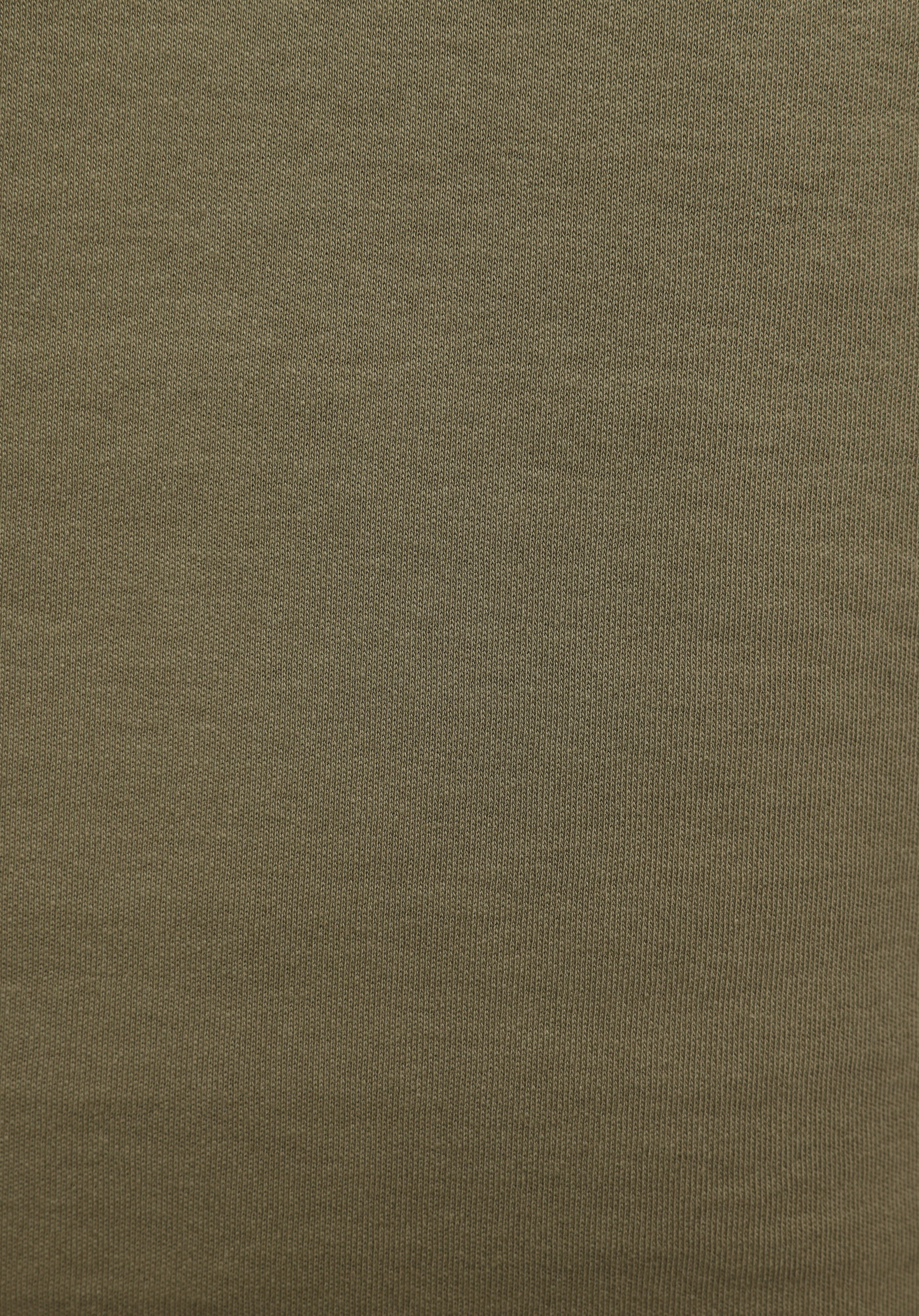 Slim Fit Yuvarlak Yaka Baskılı Kadın Yeşil Kısa Kol Tişört