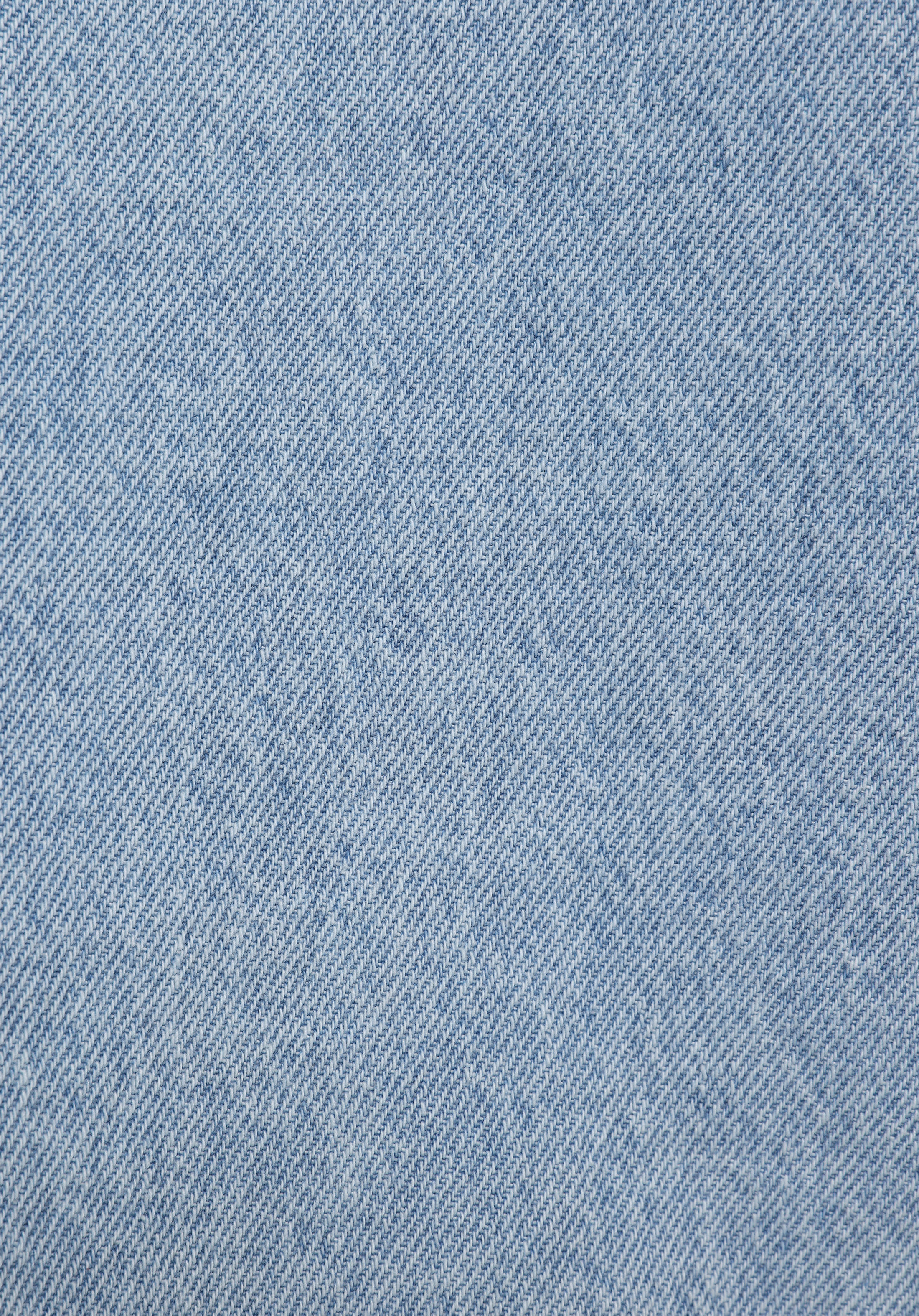 Regular Fit   Kadın Light İndigo Denim  Gömlek