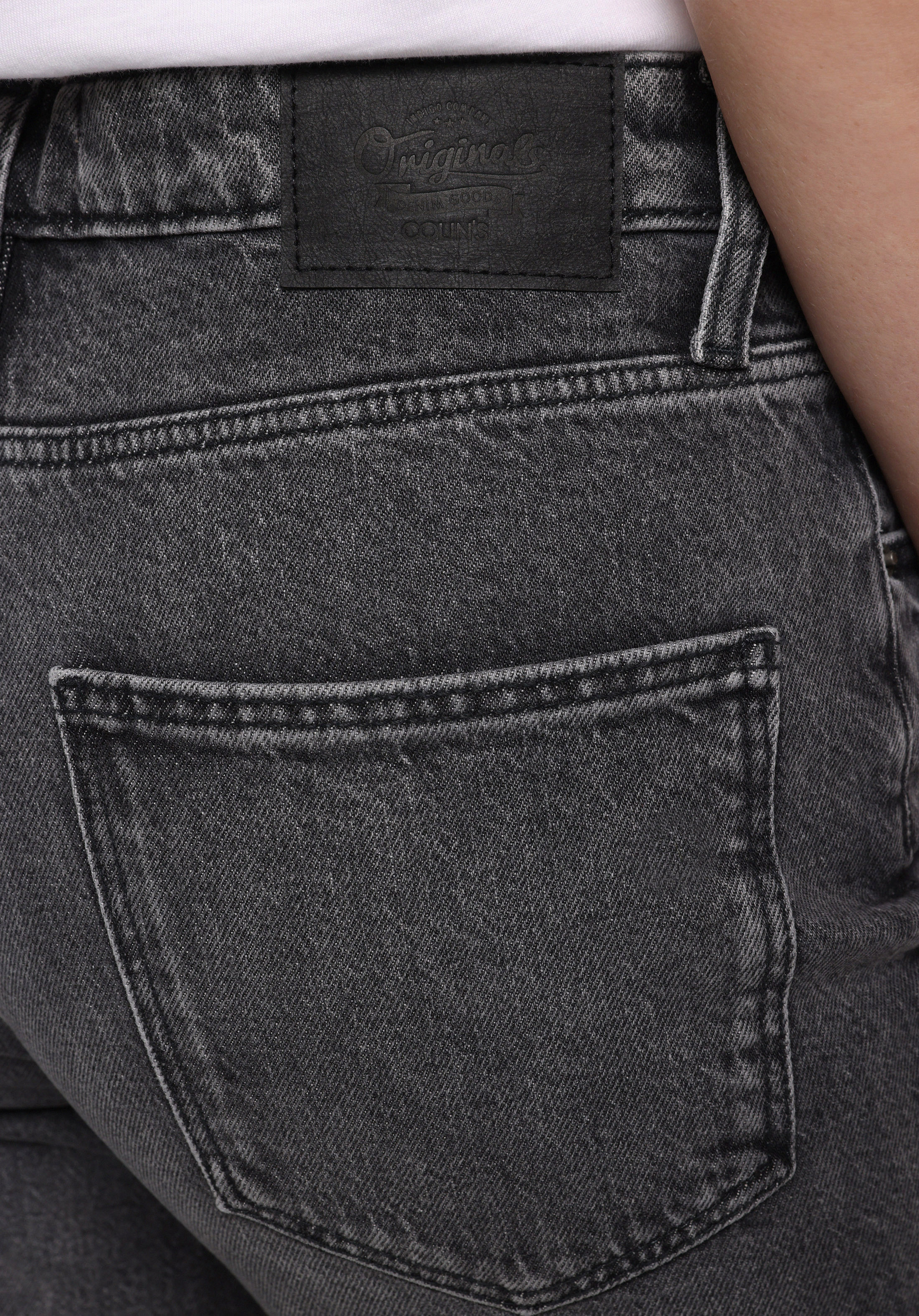 Straight Fit   Kadın Black Denim Jean Pantolon